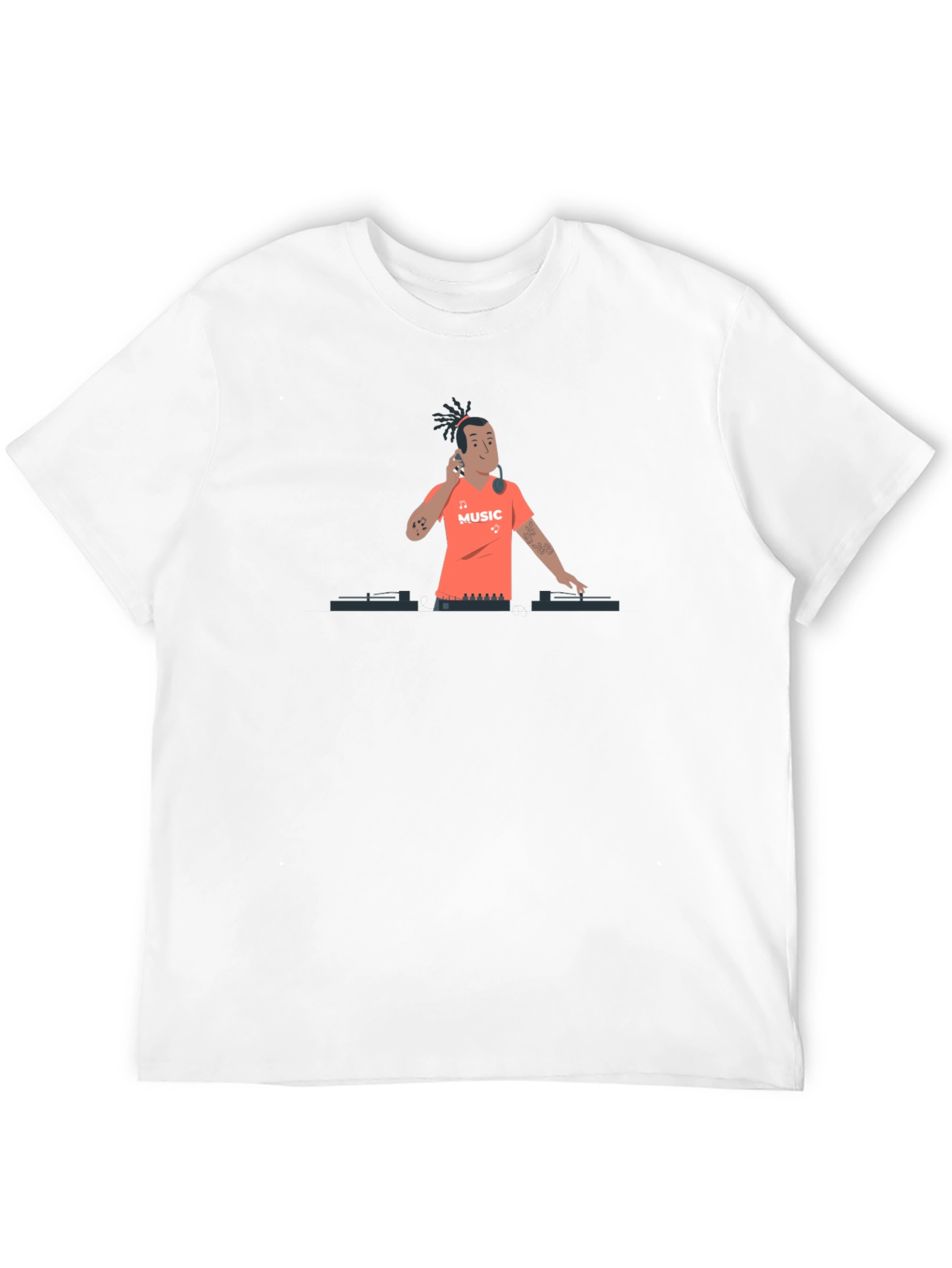 DJ Music T-Shirt - Cool Graphic Tee