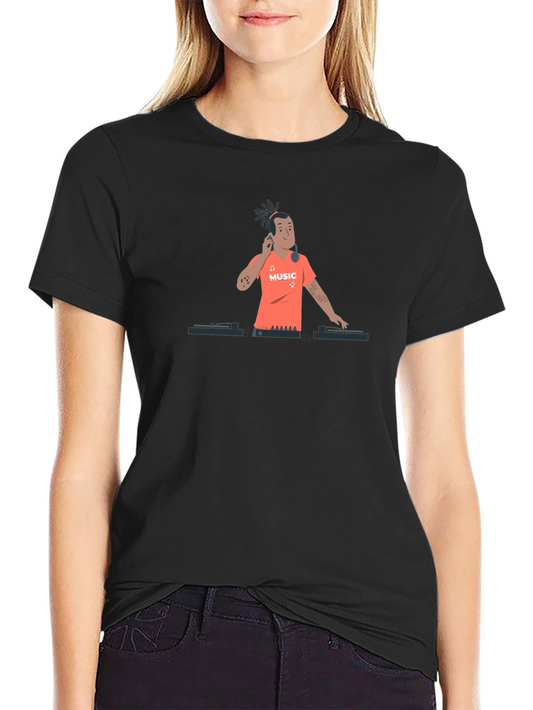 DJ Music T-Shirt - Cool Graphic Tee