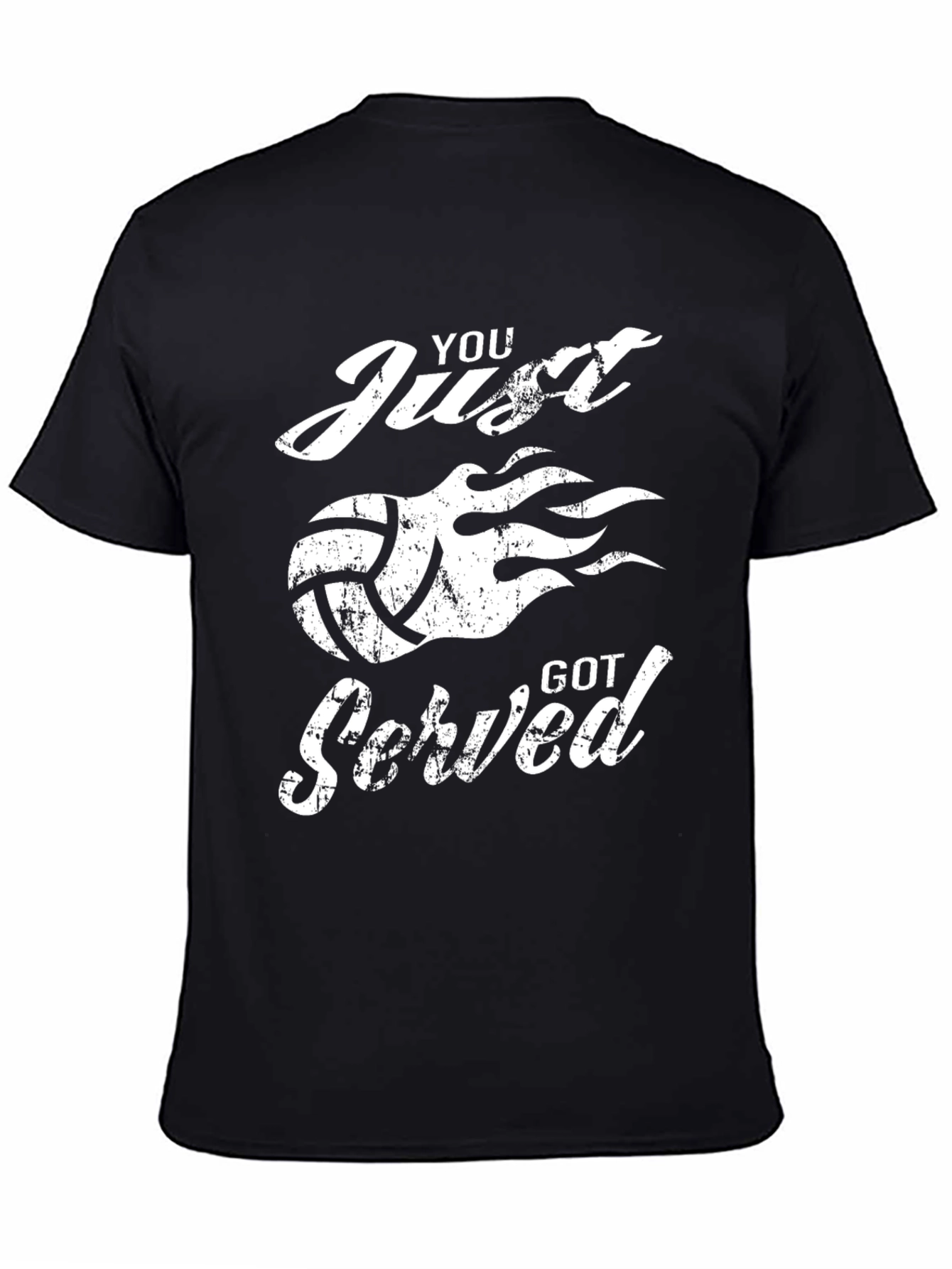 You Just Got Served Volleyball Graphic Tee