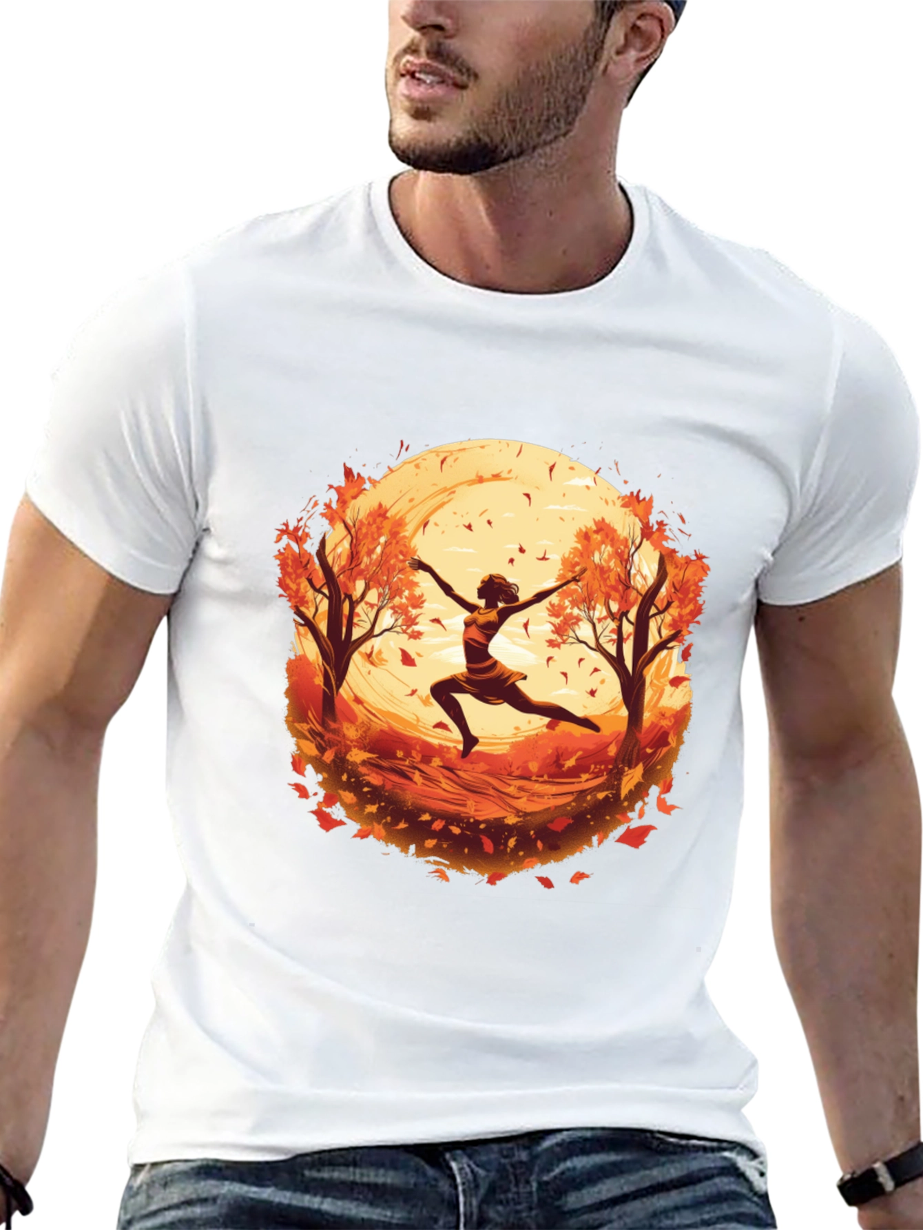 Autumn Dance Graphic T-Shirt