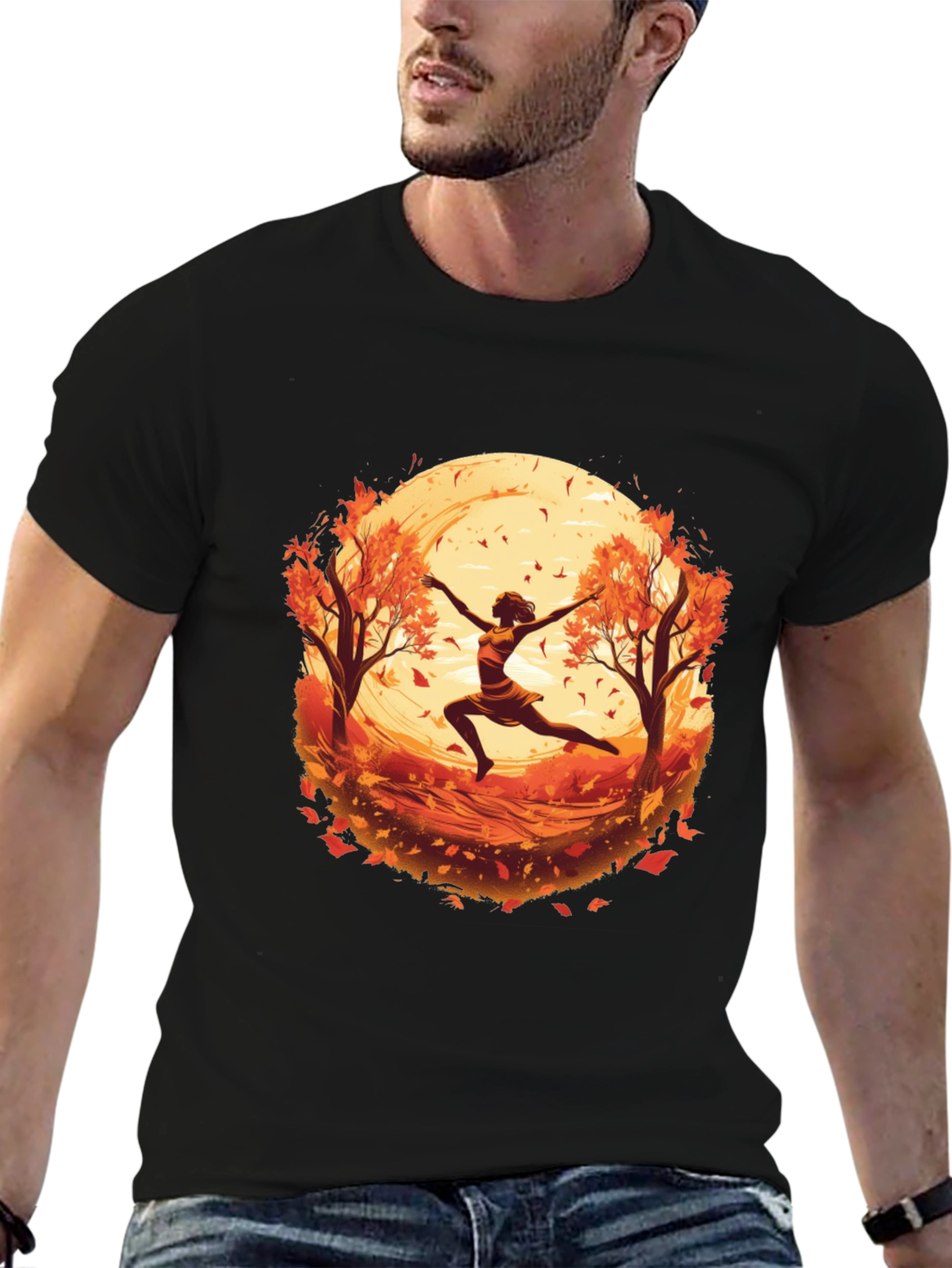 Autumn Dance Graphic T-Shirt