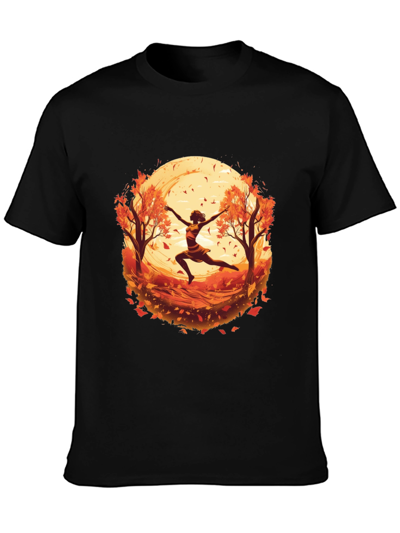 Autumn Dance Graphic T-Shirt