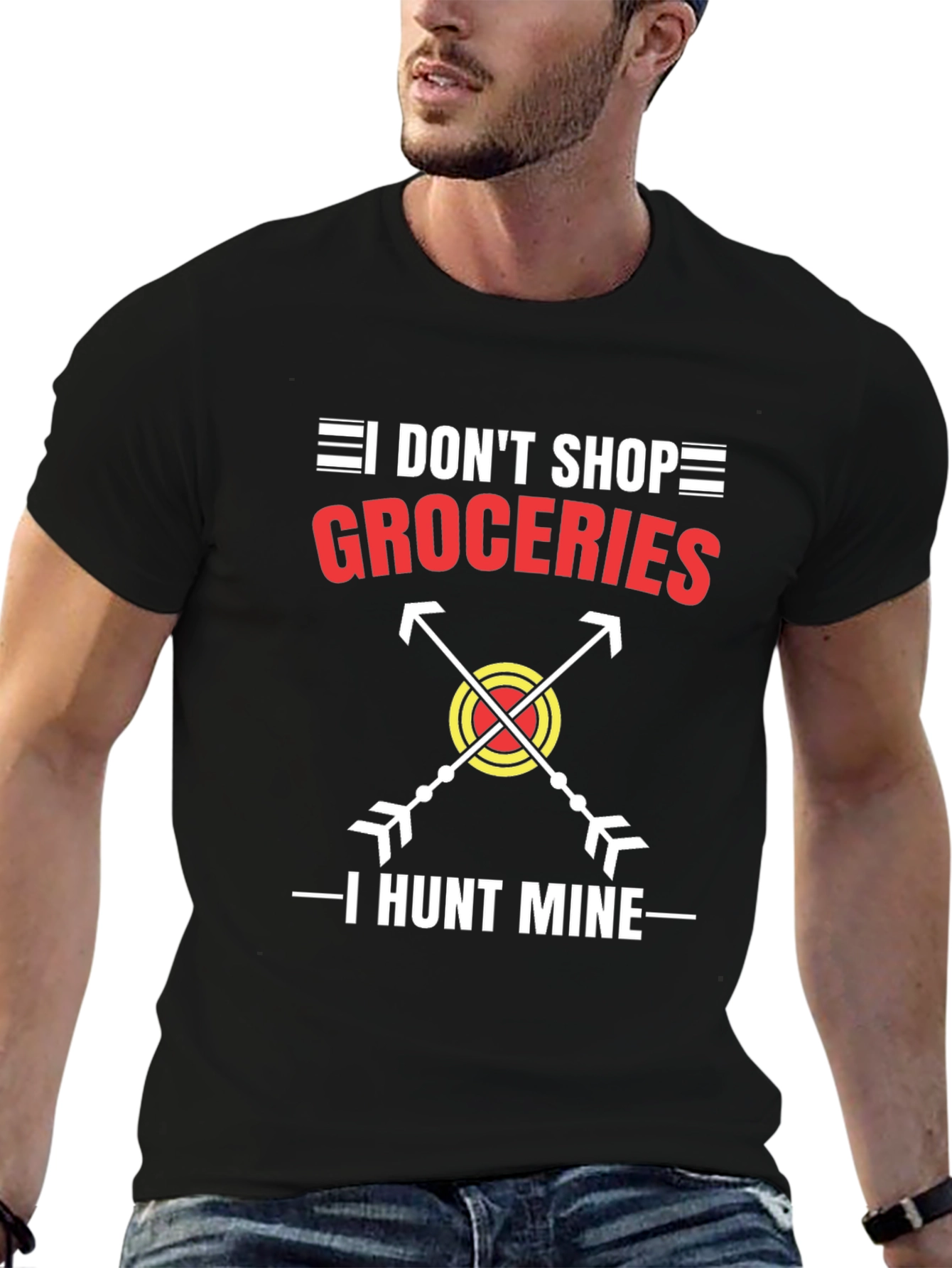Funny Hunting Groceries T-Shirt