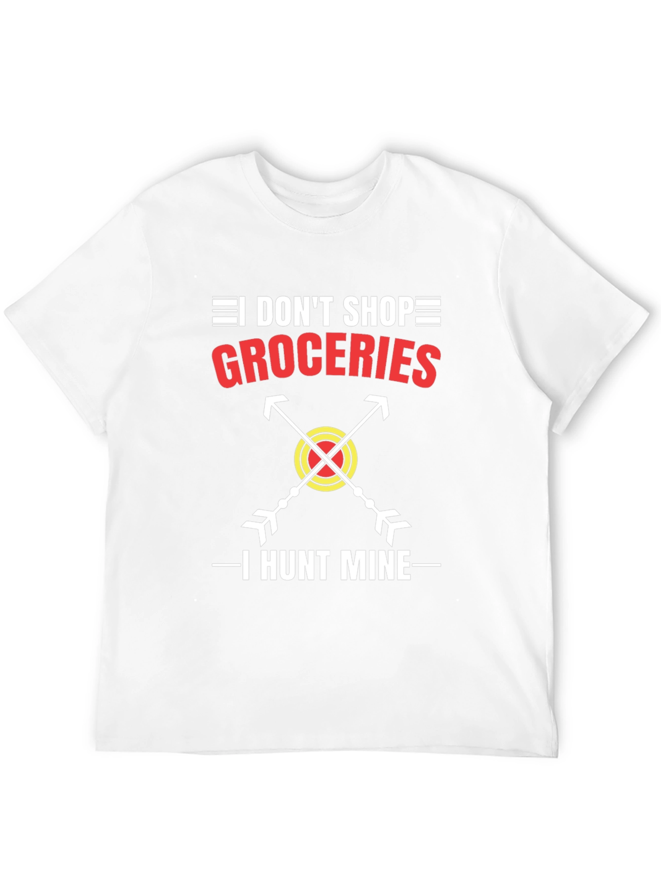Funny Hunting Groceries T-Shirt
