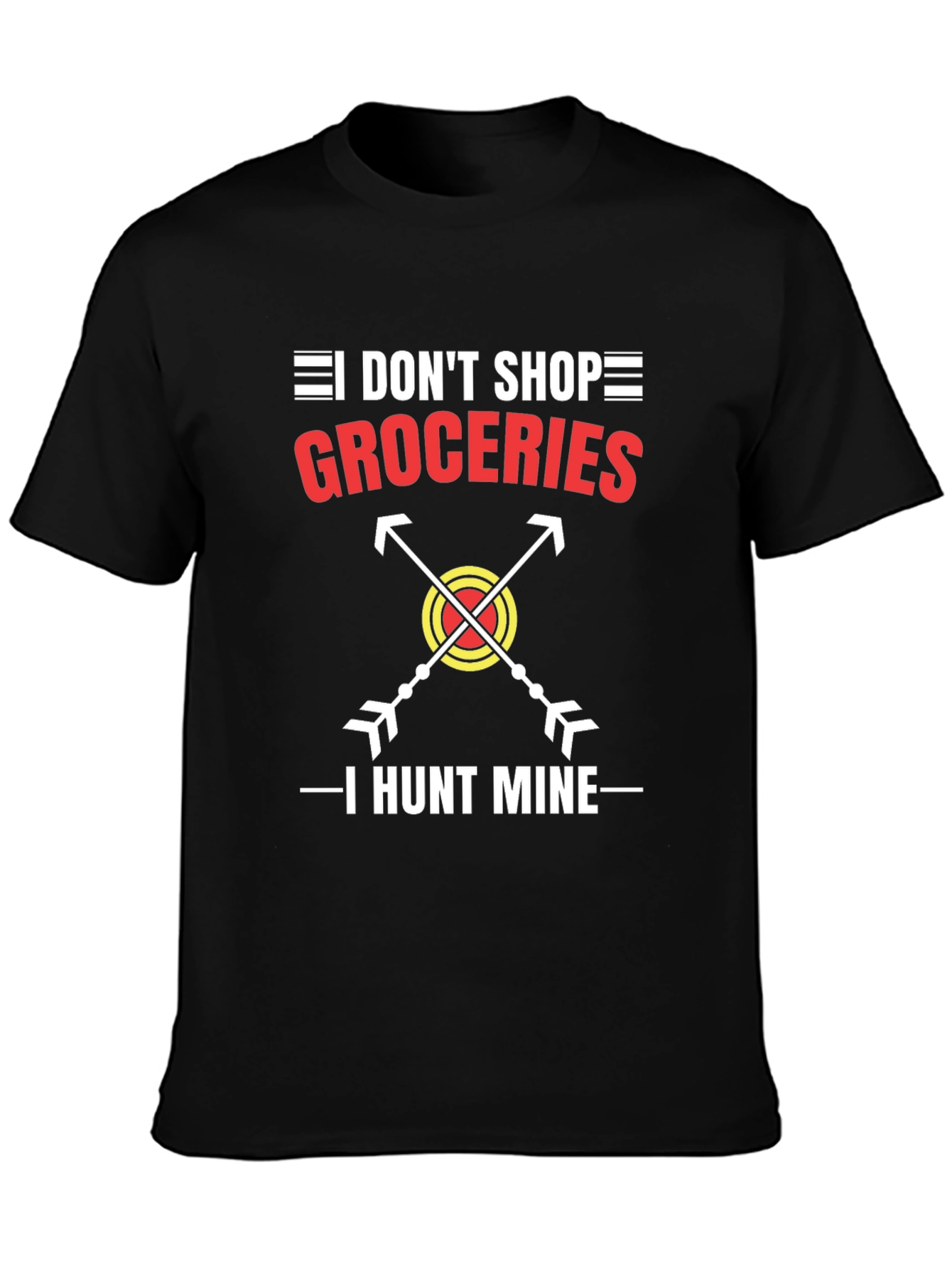 Funny Hunting Groceries T-Shirt