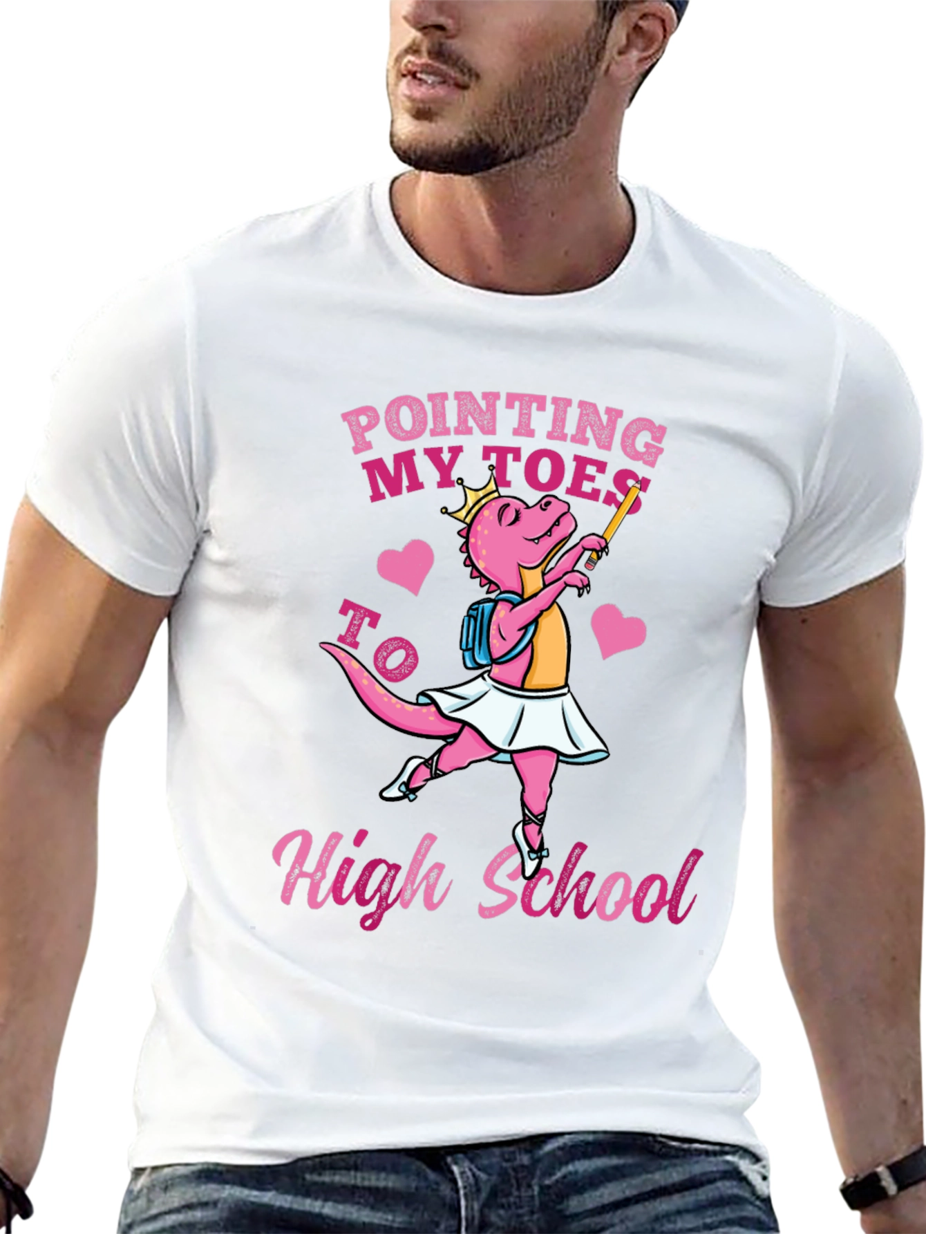 Pointing My Toes to High School T-Shirt