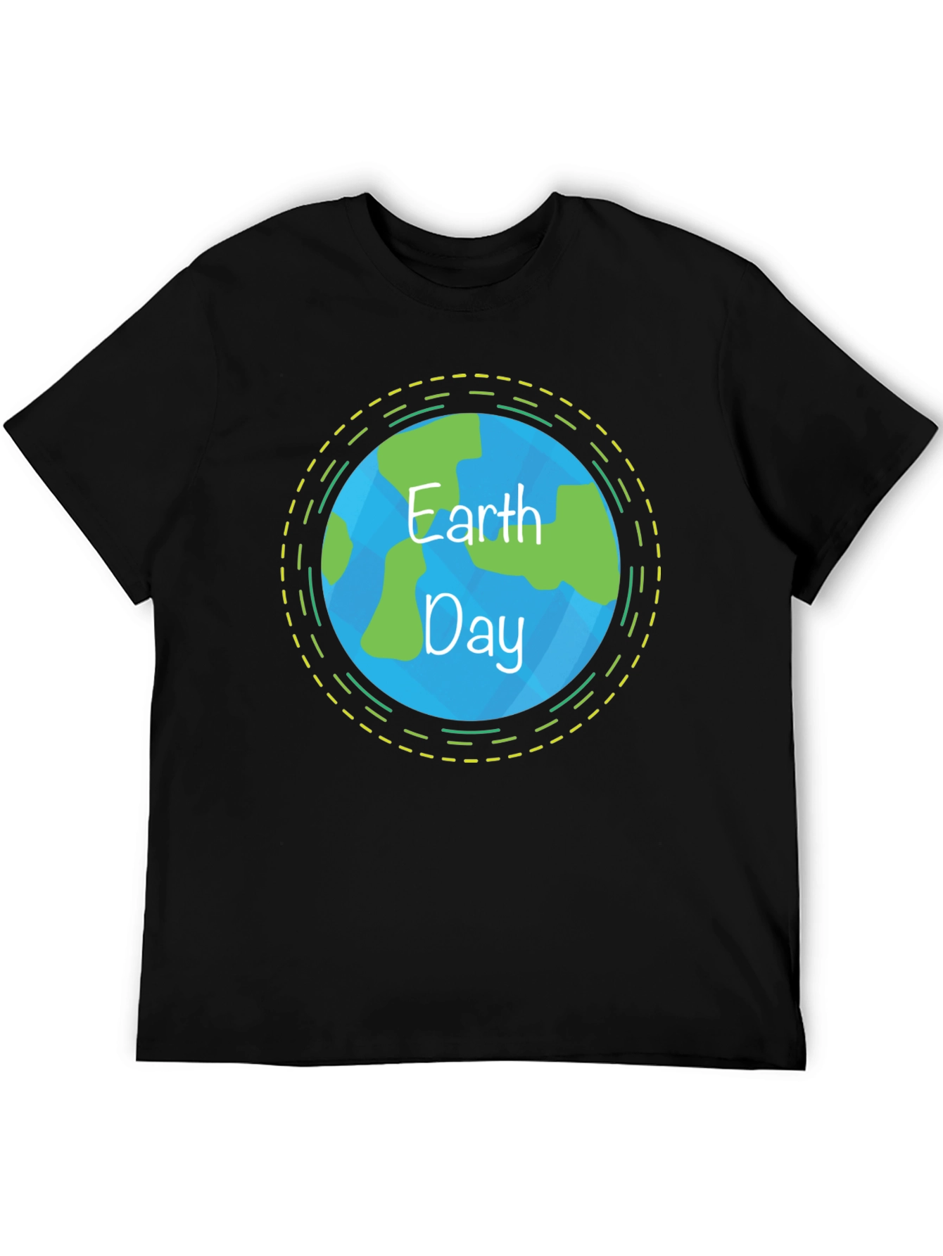 Earth Day T-Shirt - Black - Graphic Tee