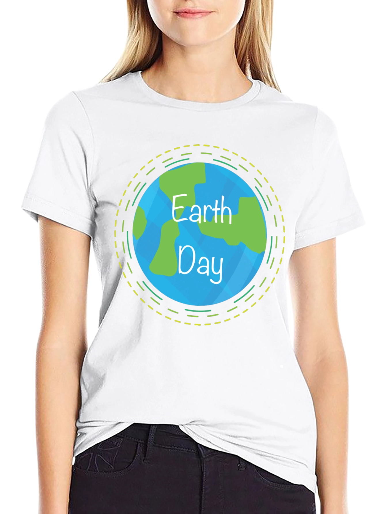 Earth Day T-Shirt - Black - Graphic Tee