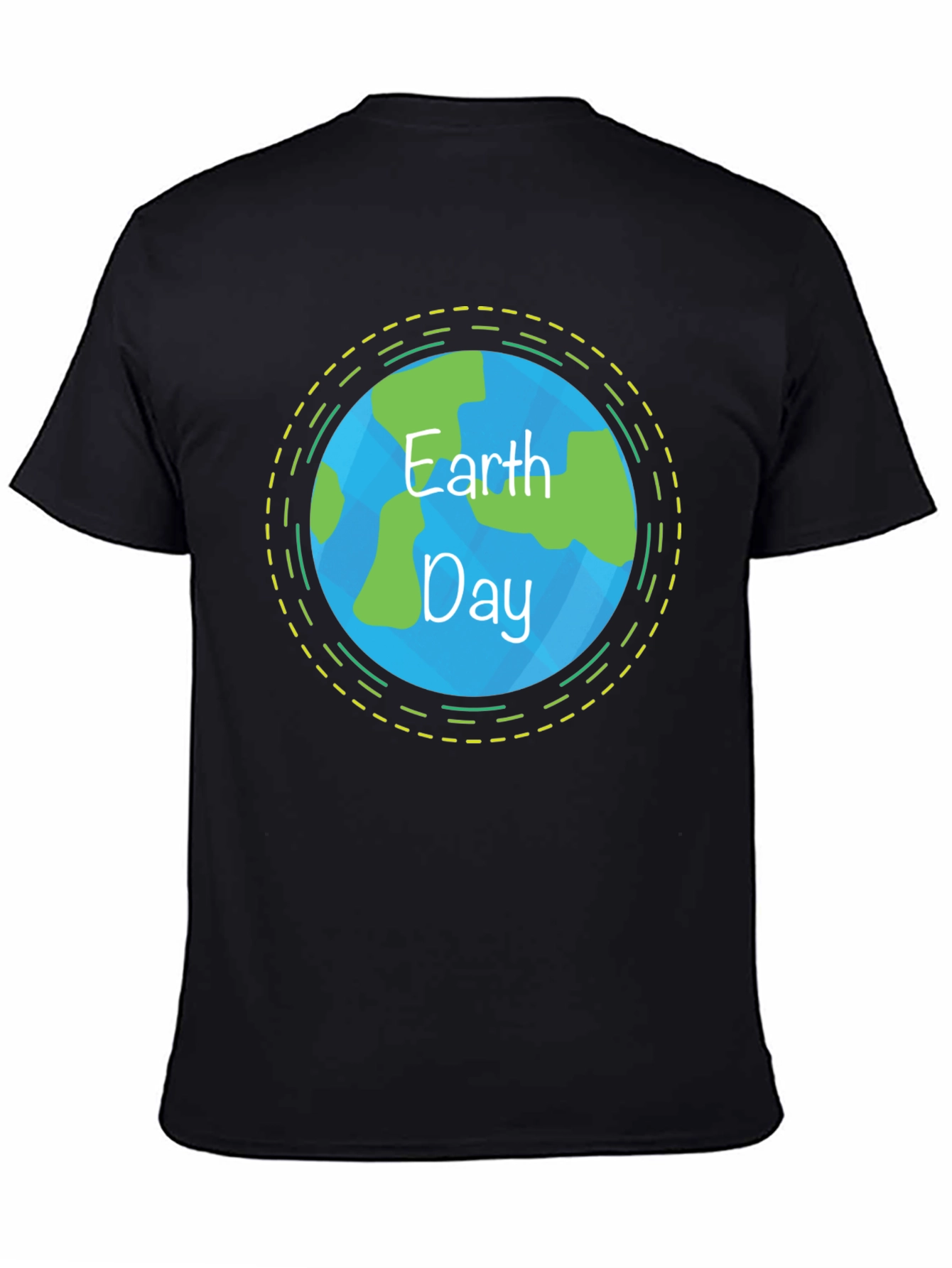 Earth Day T-Shirt - Black - Graphic Tee