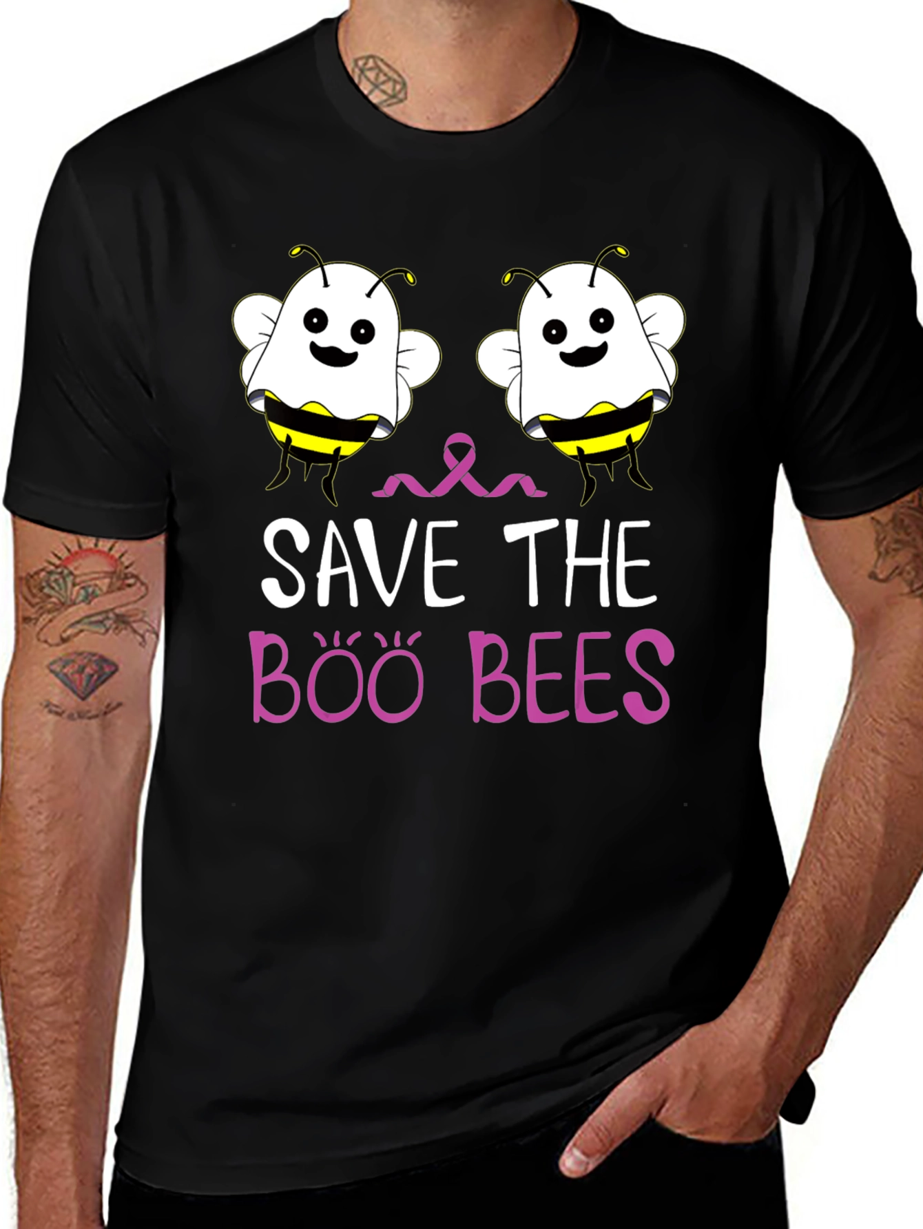Save the Boo Bees Graphic T-Shirt