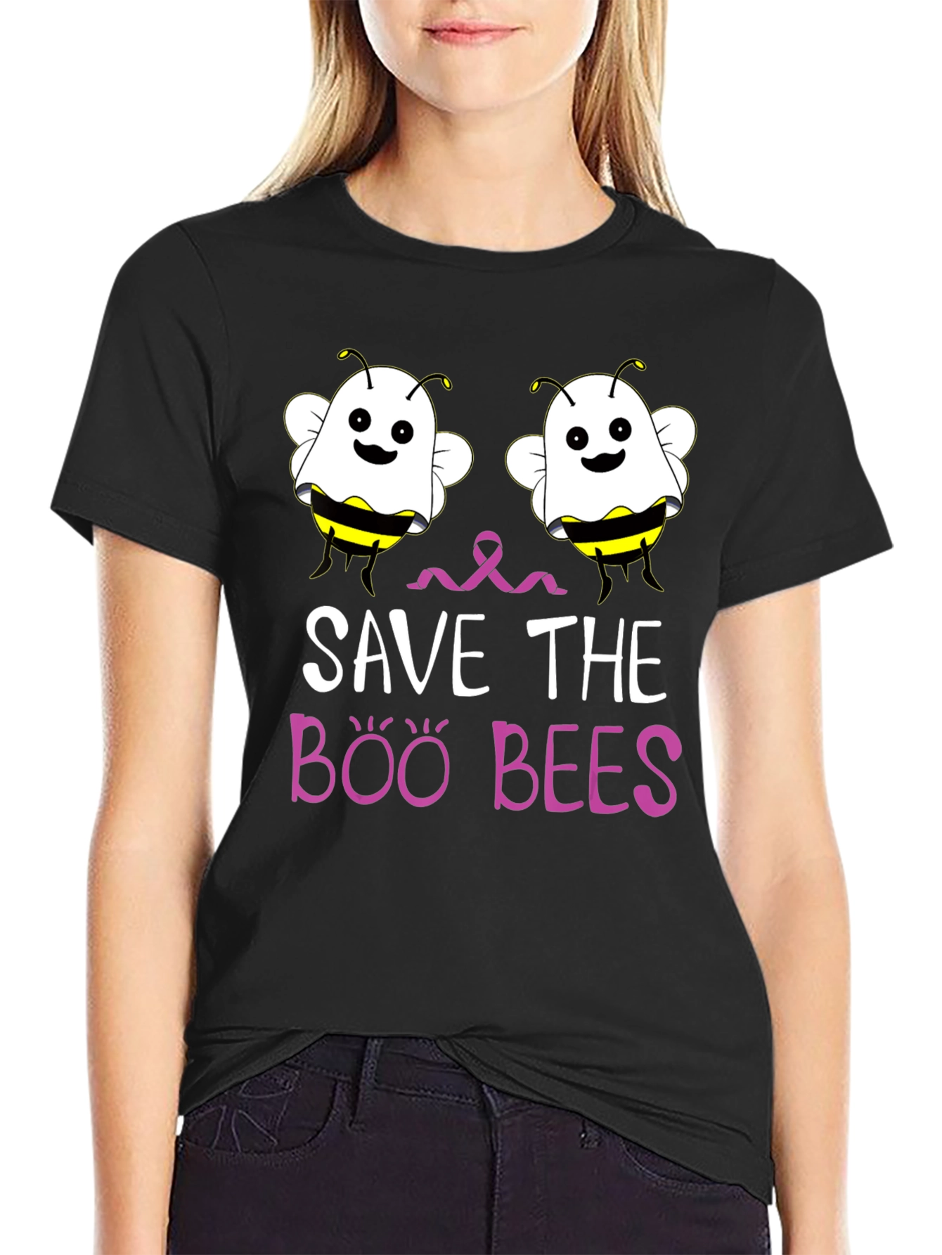 Save the Boo Bees Graphic T-Shirt