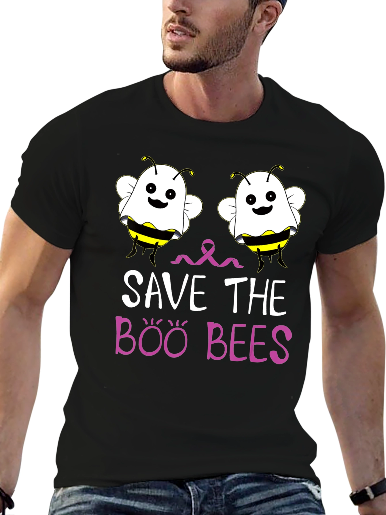 Save the Boo Bees Graphic T-Shirt
