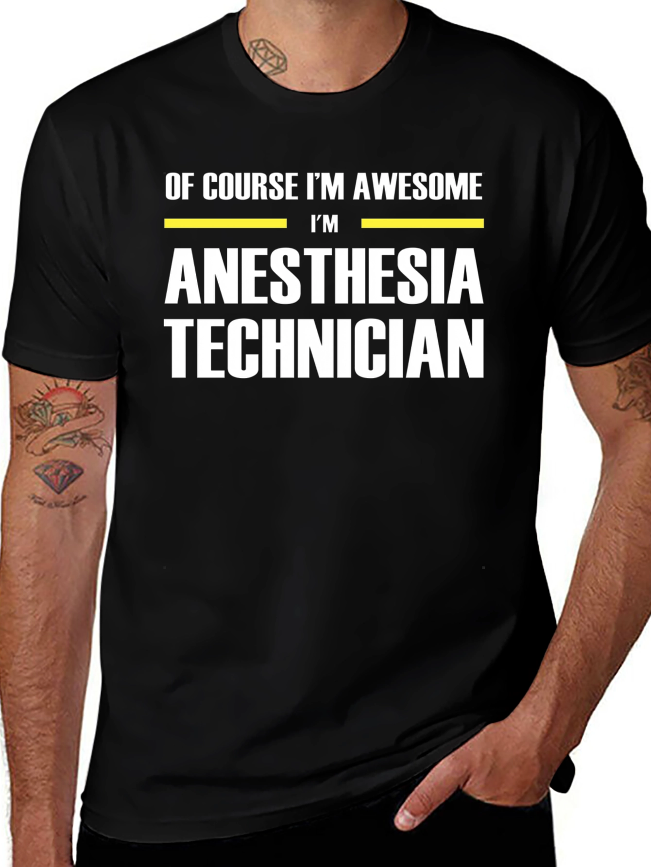 Awesome Anesthesia Technician T-Shirt