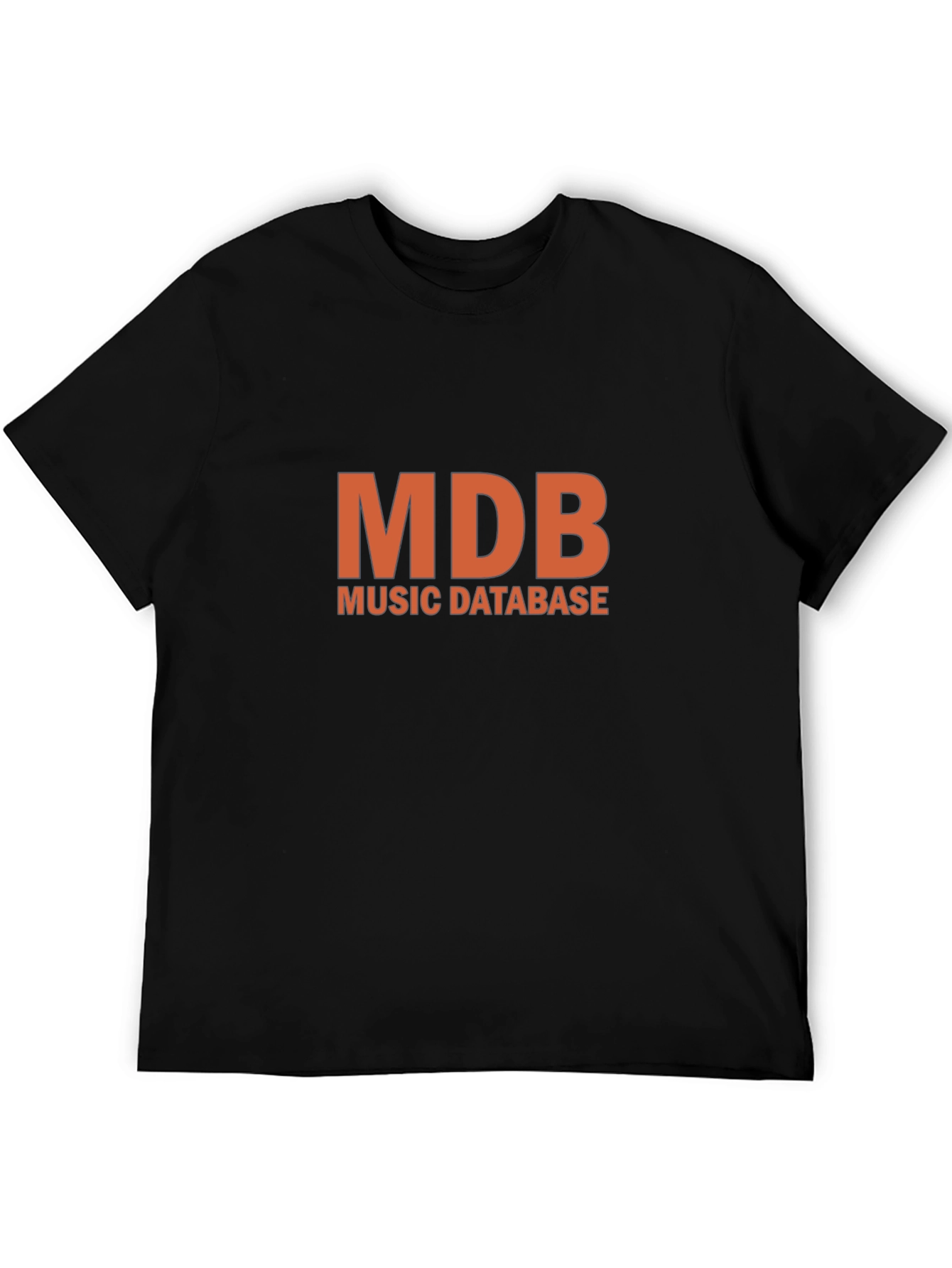 MDB Music Database Black T-Shirt