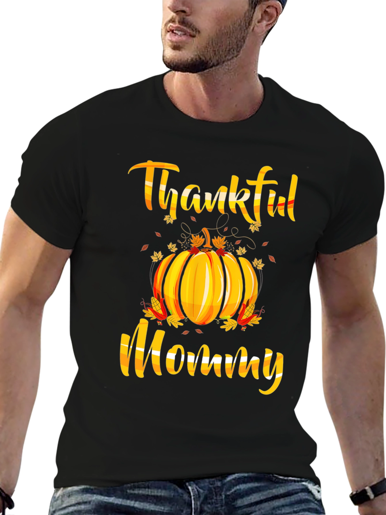 Thankful Mommy Thanksgiving T-Shirt