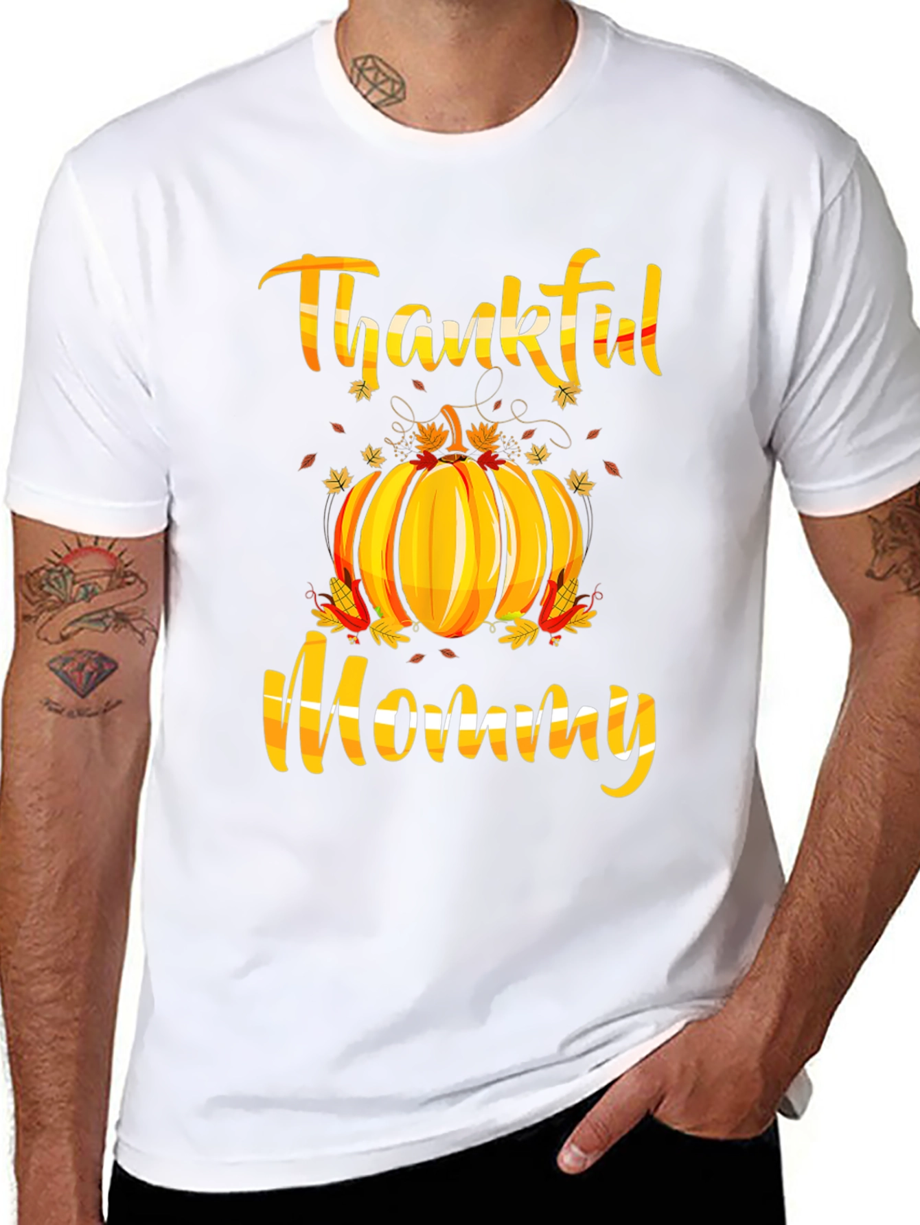 Thankful Mommy Thanksgiving T-Shirt