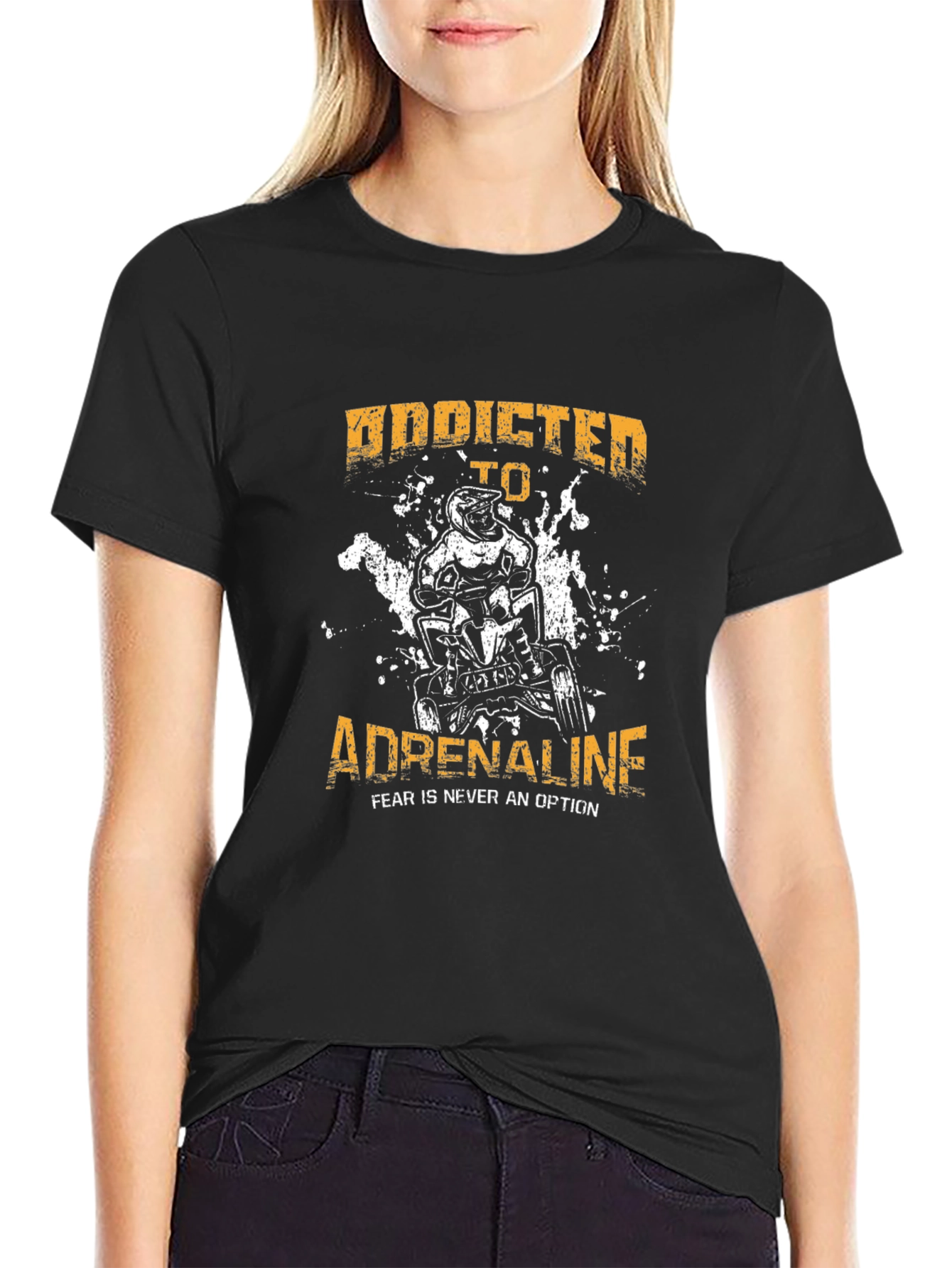 Addicted to Adrenaline Graphic Tee - ATV Design