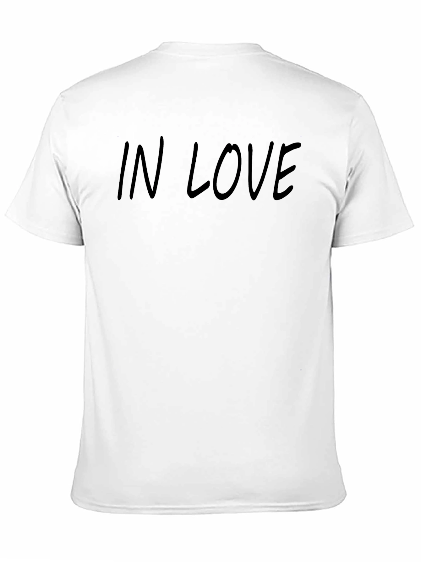 In Love Black Tee