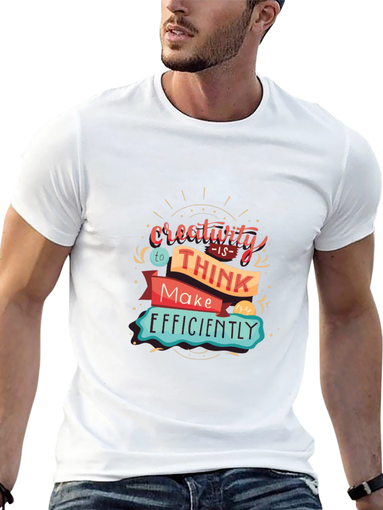 Creativity Graphic Print T-Shirt