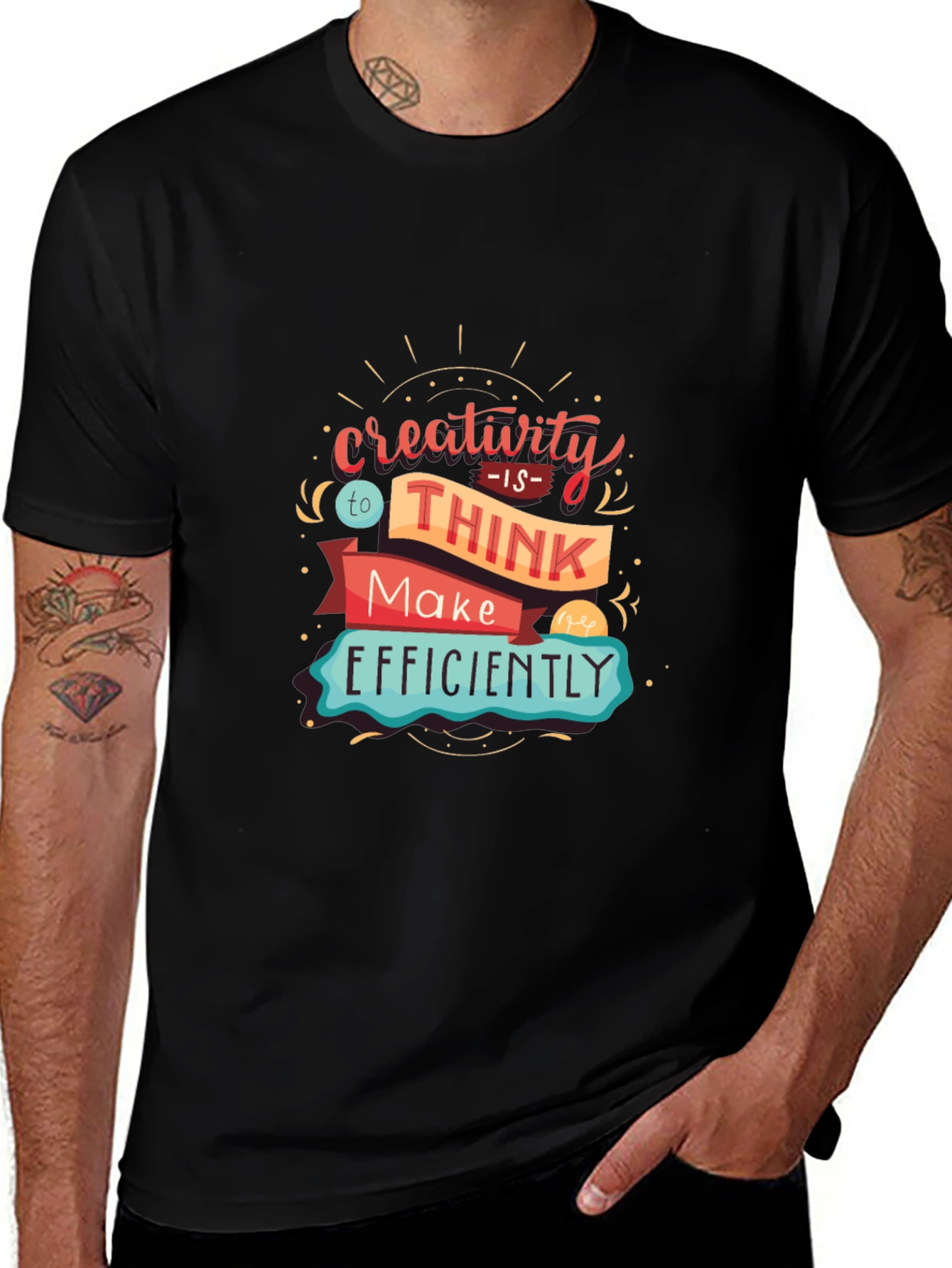 Creativity Graphic Print T-Shirt