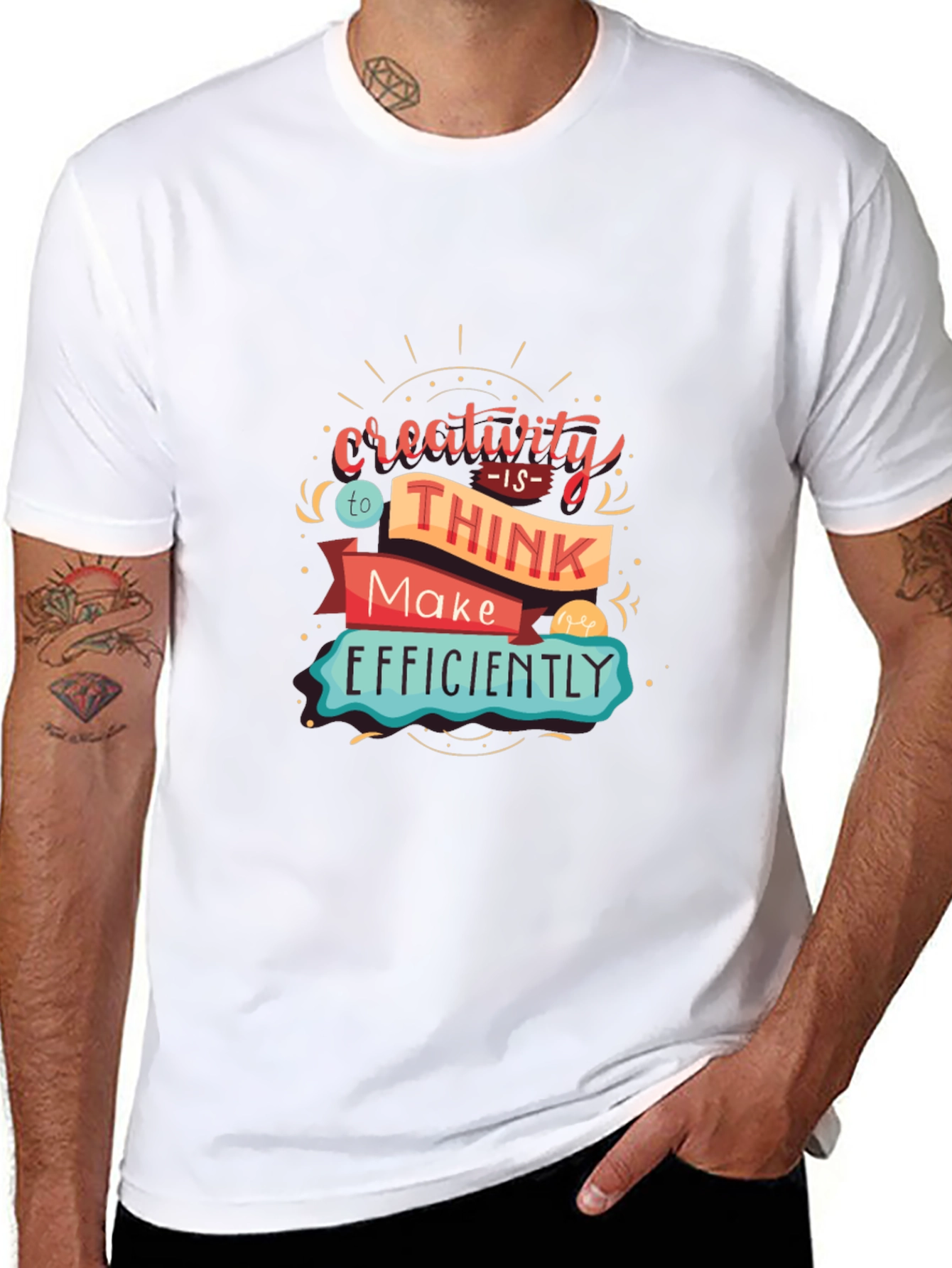 Creativity Graphic Print T-Shirt