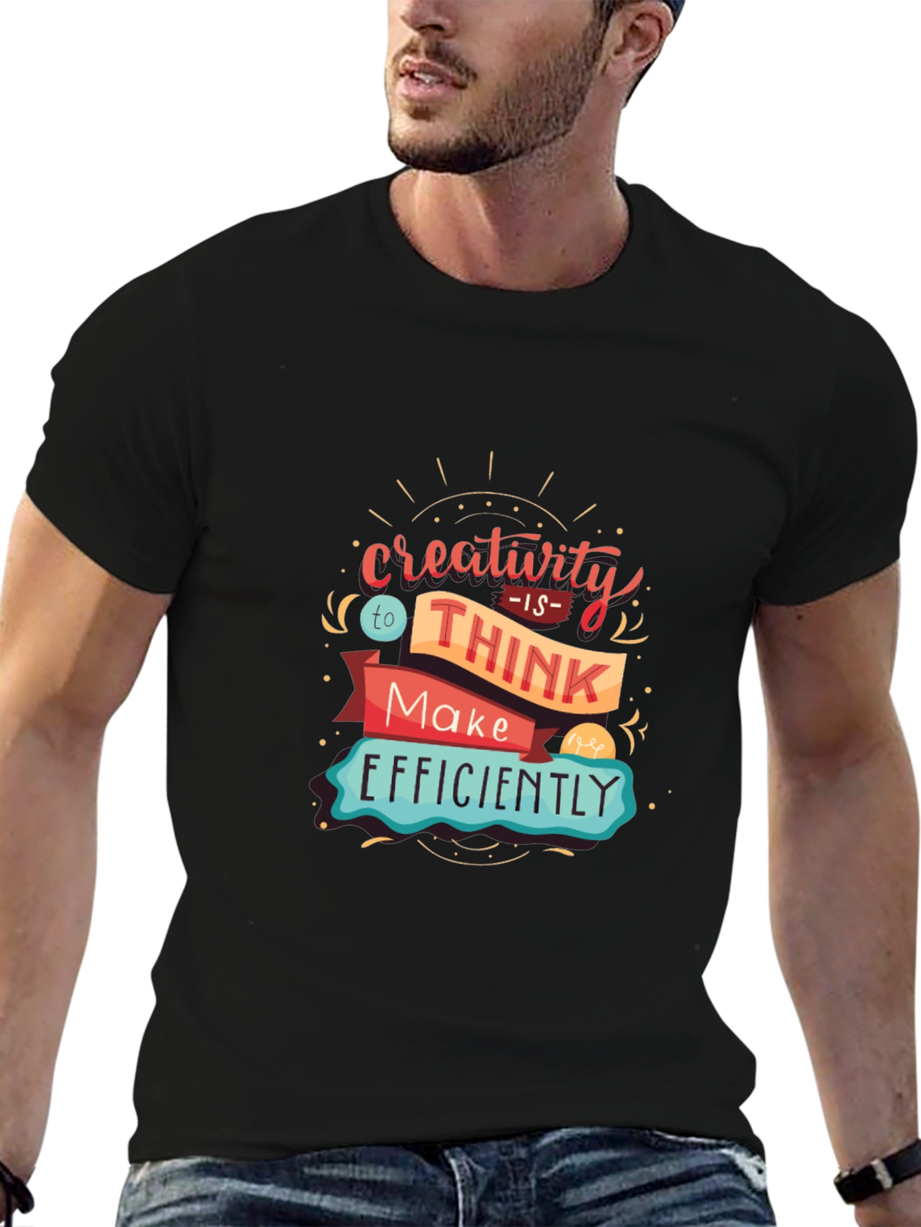 Creativity Graphic Print T-Shirt