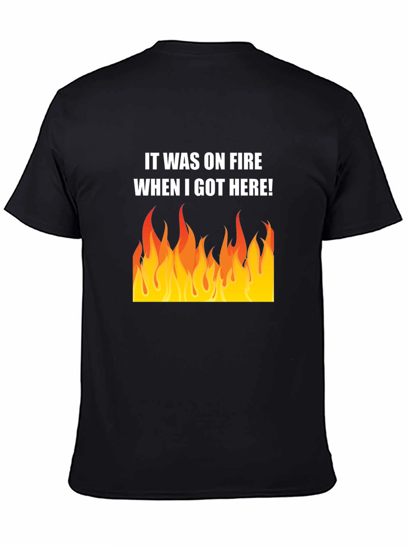 It Was on Fire Graphic Tee