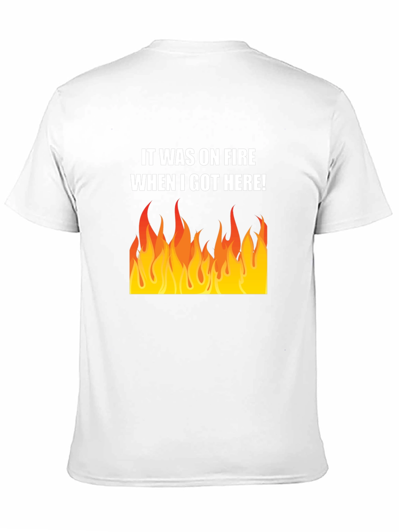 It Was on Fire Graphic Tee