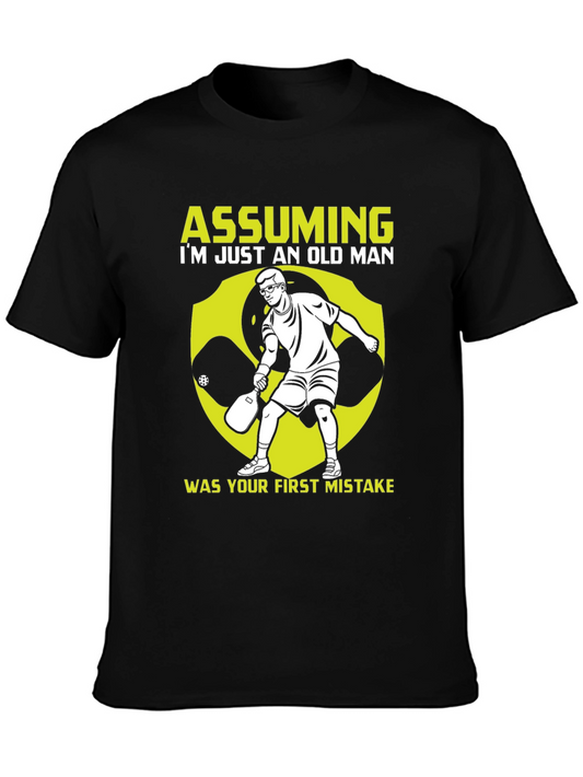 Funny Old Man Pickleball T-Shirt
