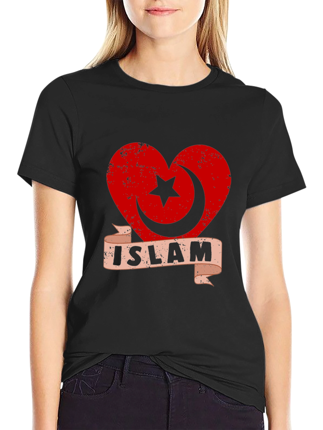 Islam Heart T-Shirt - Express Your Faith!