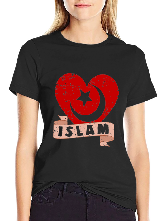 Islam Heart T-Shirt - Express Your Faith!