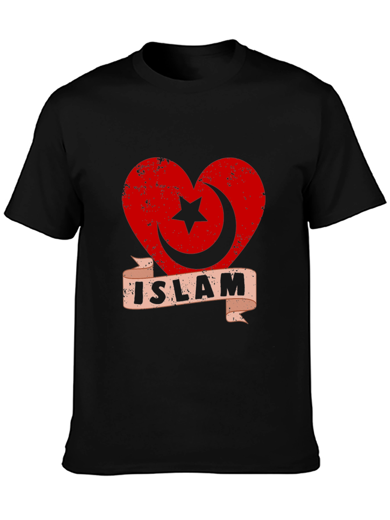 Islam Heart T-Shirt - Express Your Faith!