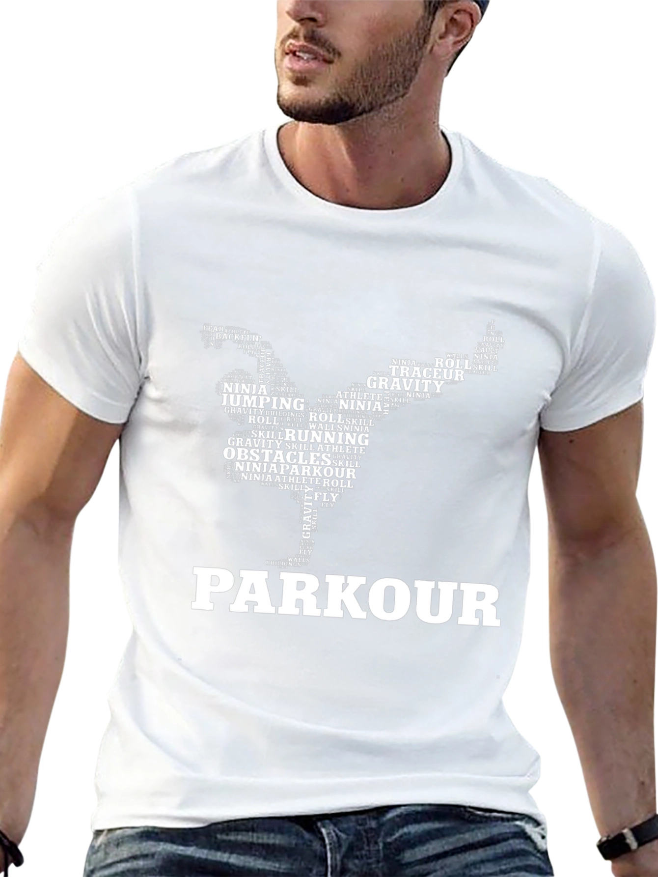 Parkour Word Art T-Shirt