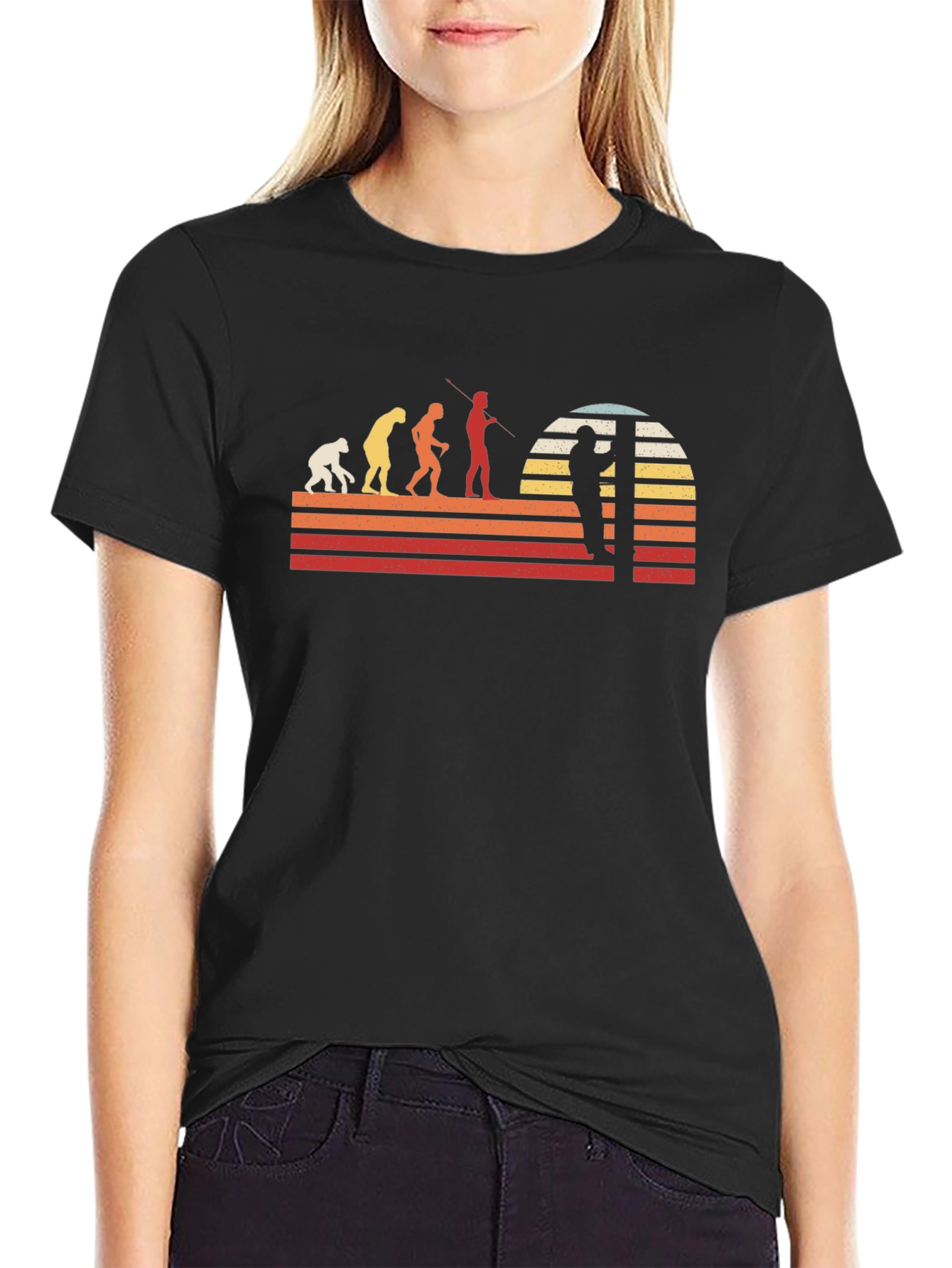 Retro Fisherman Evolution T-Shirt