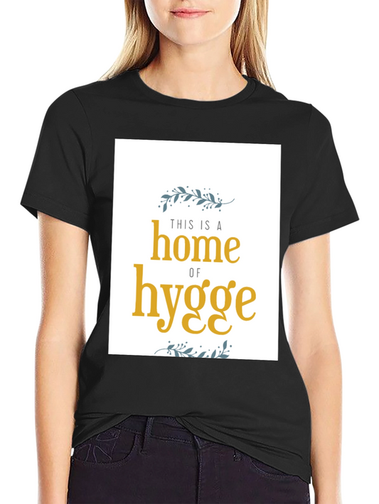 Home of Hygge Black T-Shirt