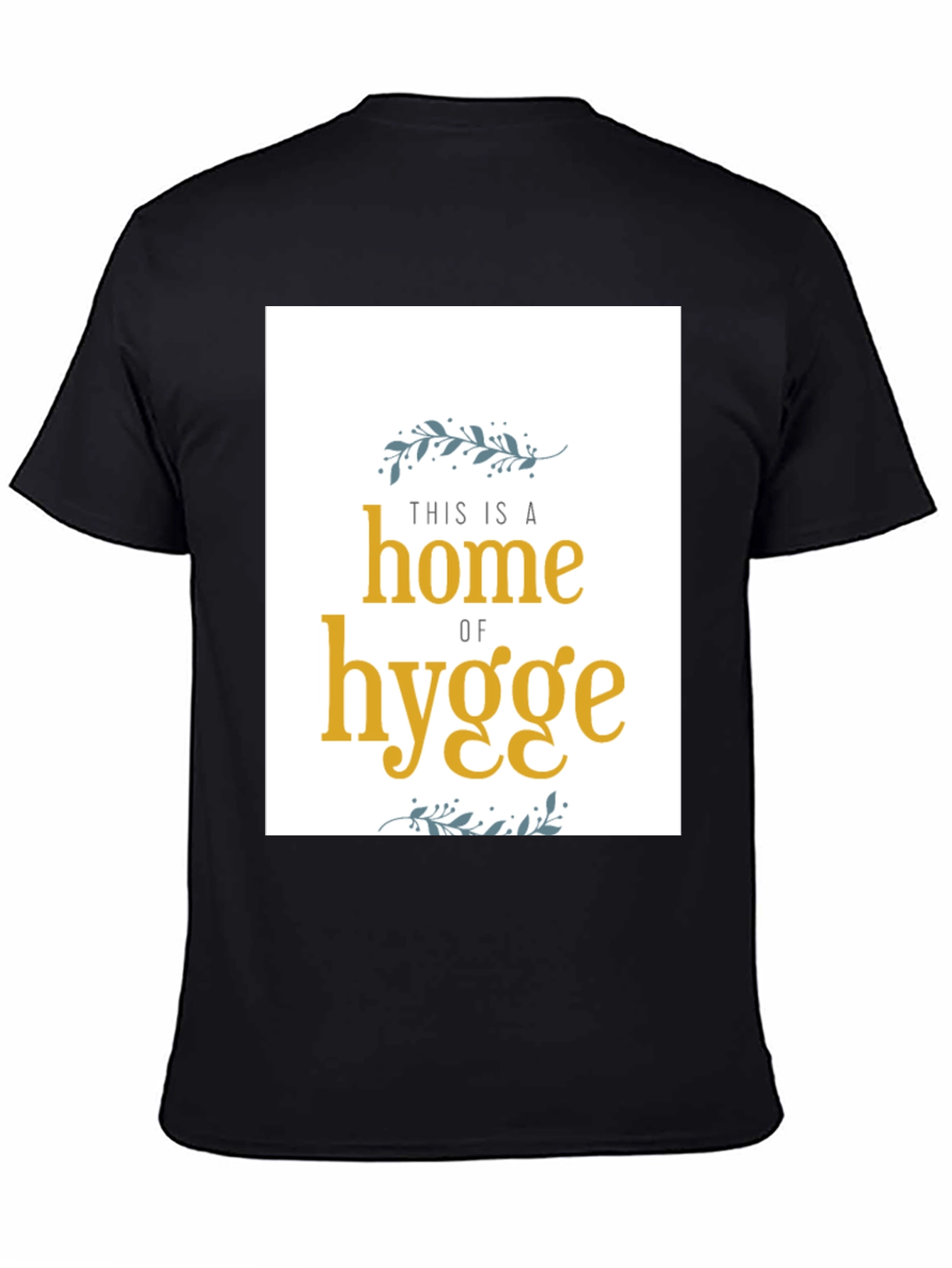 Home of Hygge Black T-Shirt