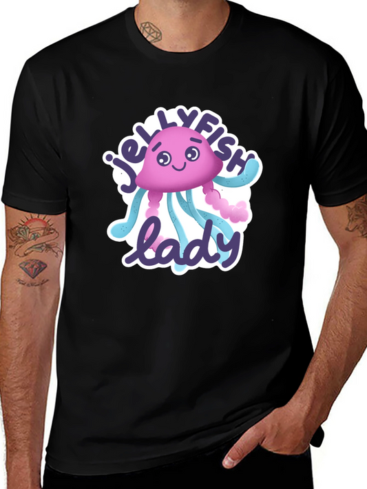 Jellyfish Lady Graphic T-Shirt