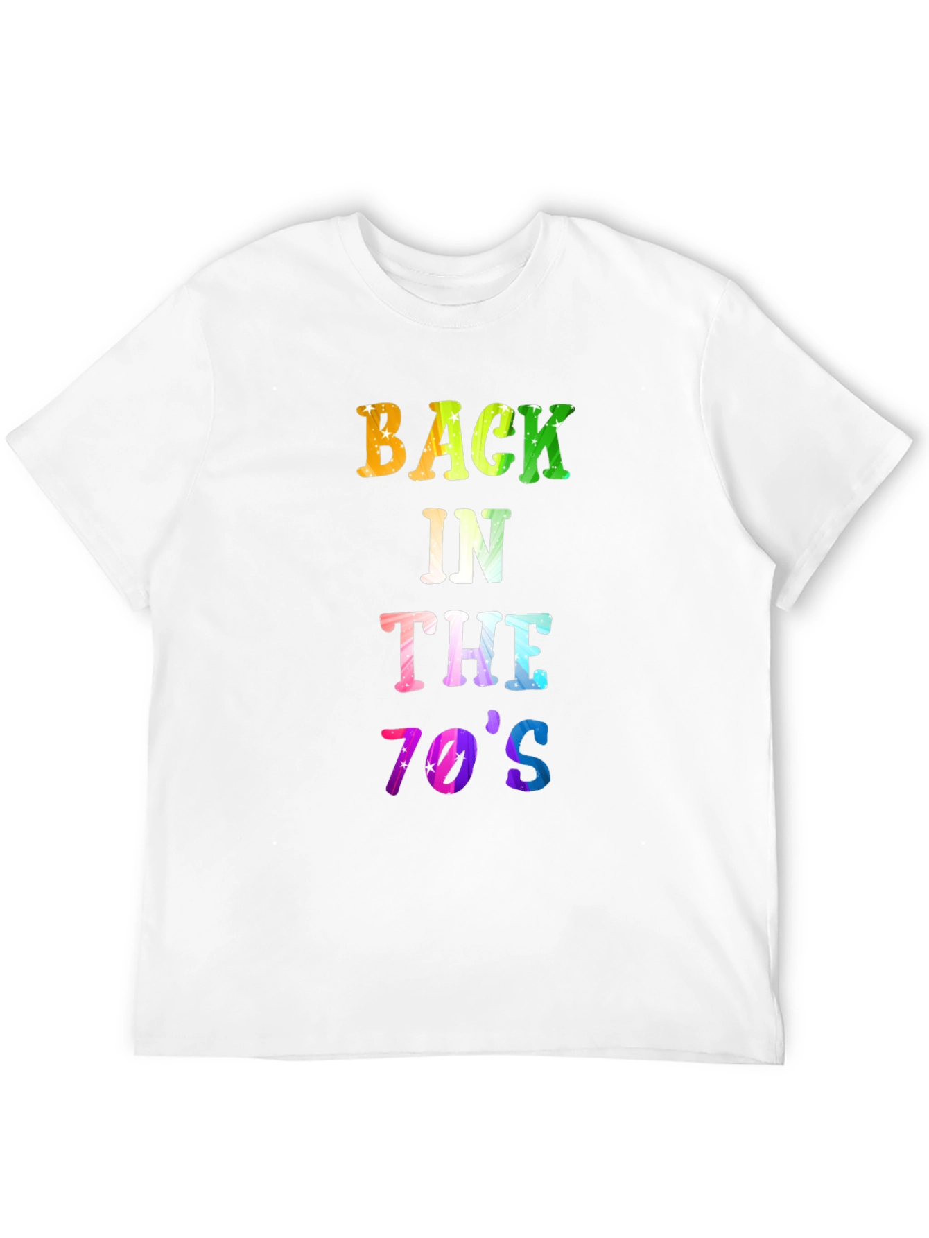 Back In The 70s Graphic Tee - Retro Style!