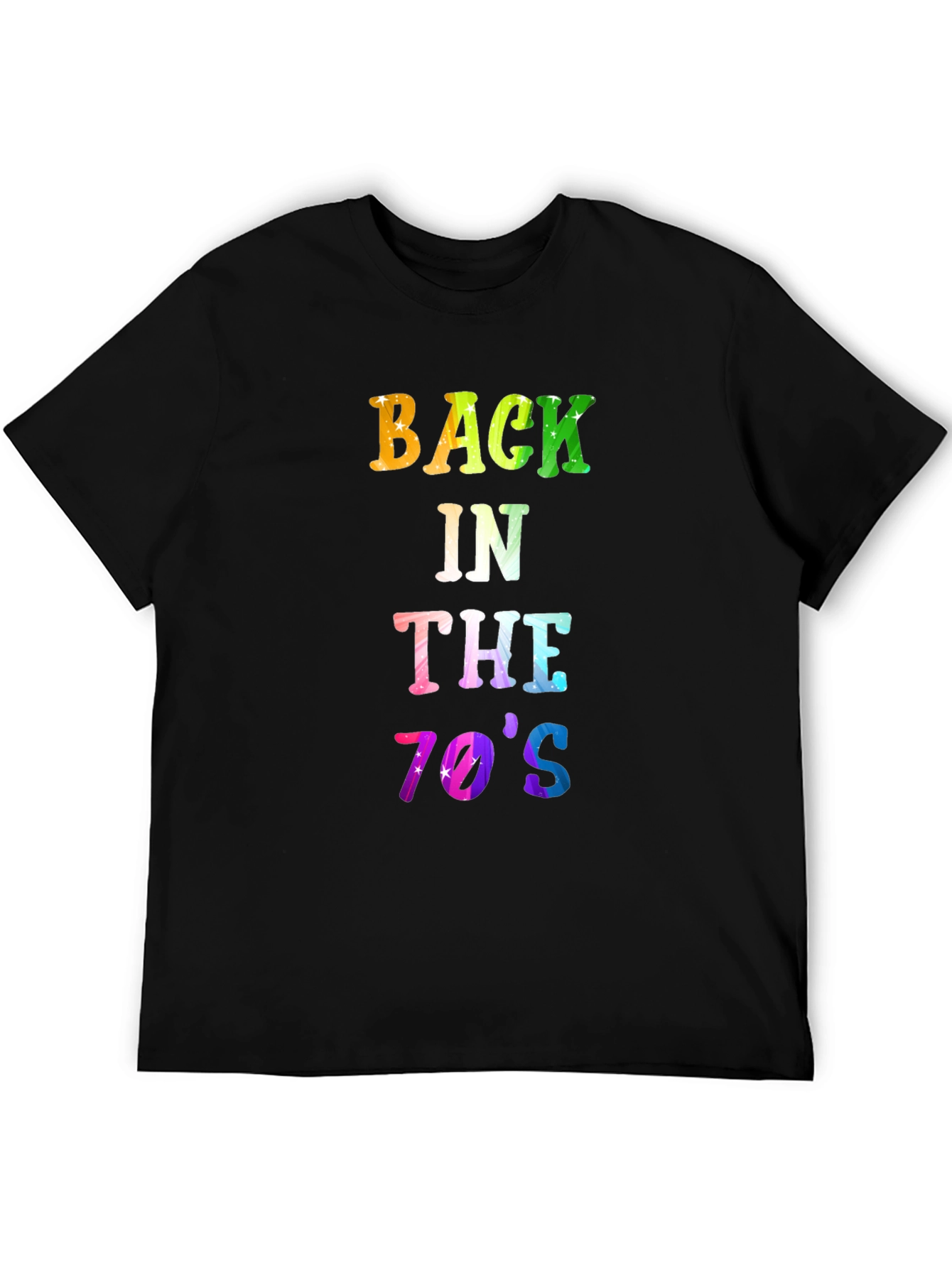 Back In The 70s Graphic Tee - Retro Style!