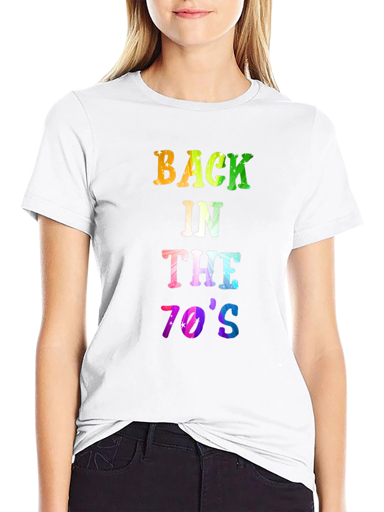 Back In The 70s Graphic Tee - Retro Style!