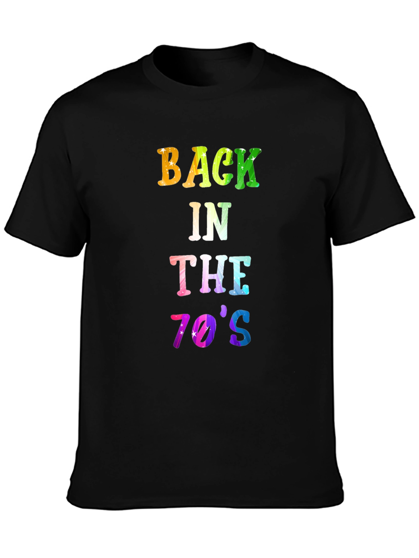 Back In The 70s Graphic Tee - Retro Style!