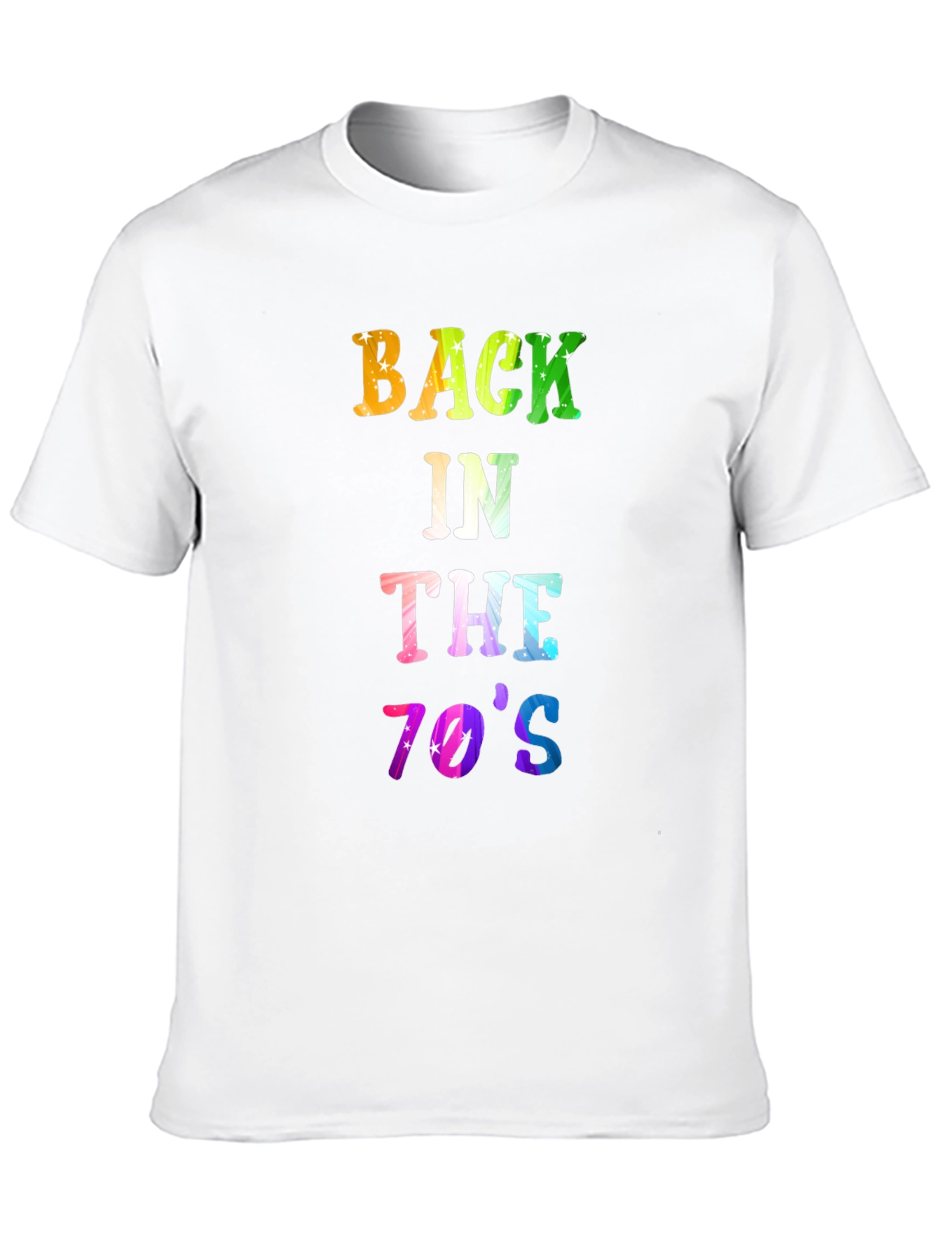 Back In The 70s Graphic Tee - Retro Style!