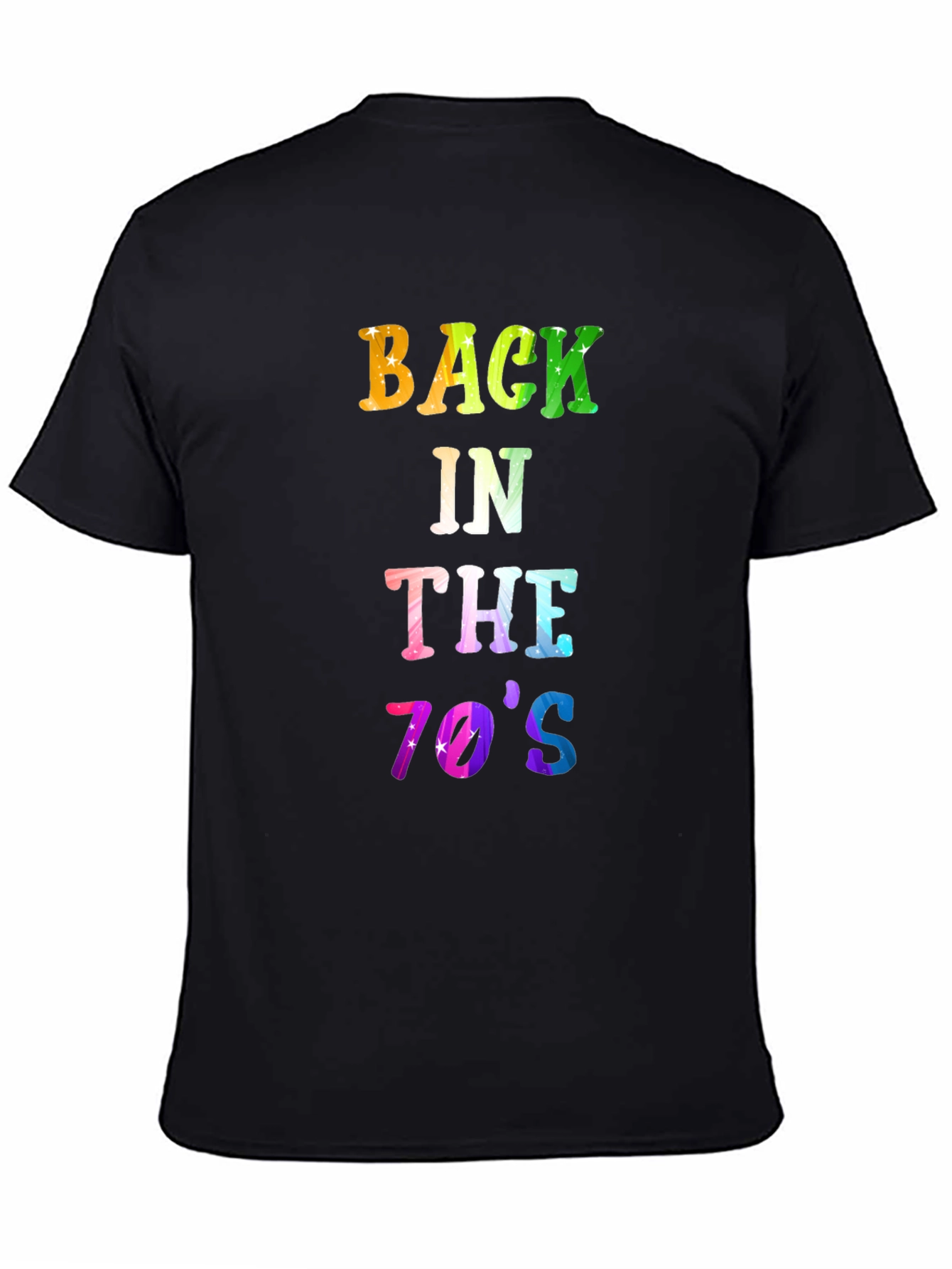 Back In The 70s Graphic Tee - Retro Style!