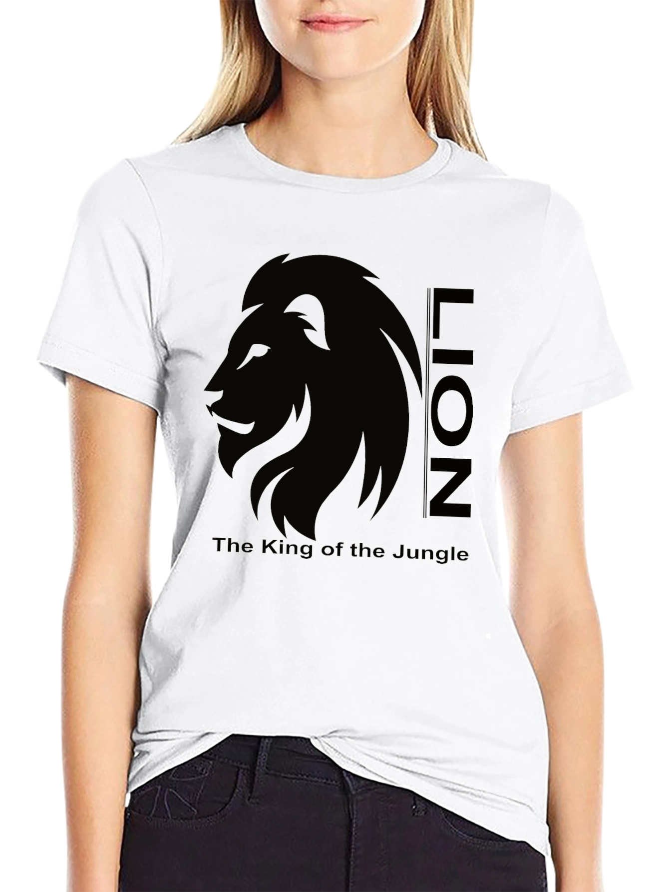 Lion King of the Jungle Graphic Tee