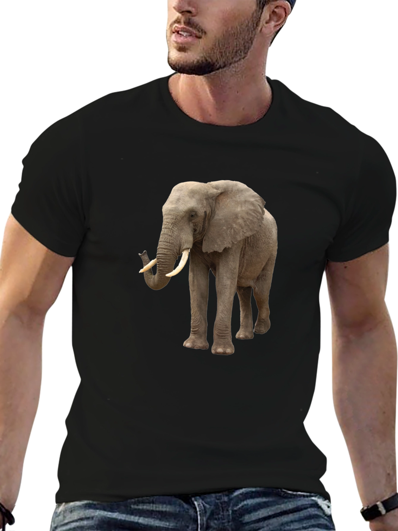 Elephant Graphic Tee - Classic Style