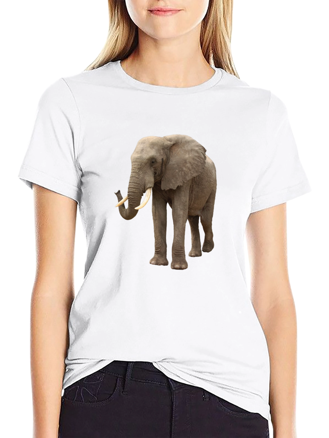 Elephant Graphic Tee - Classic Style