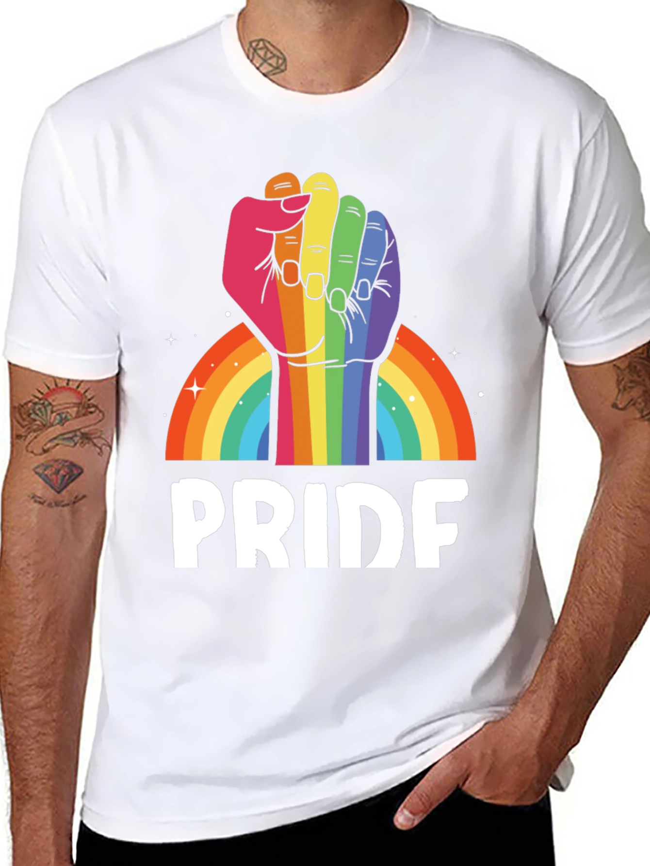 Pride Rainbow Fist T-Shirt