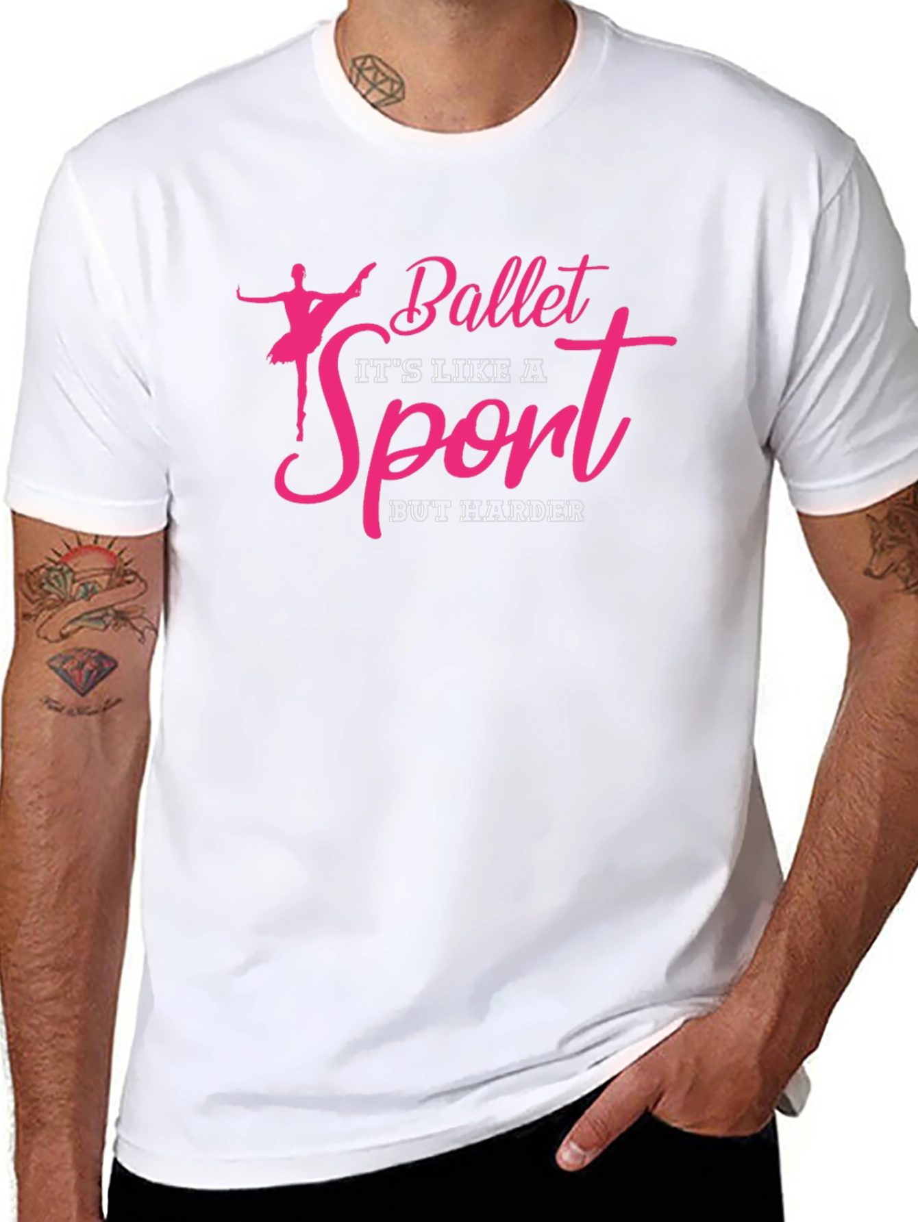 Ballet is Like a Sport But Harder T-Shirt