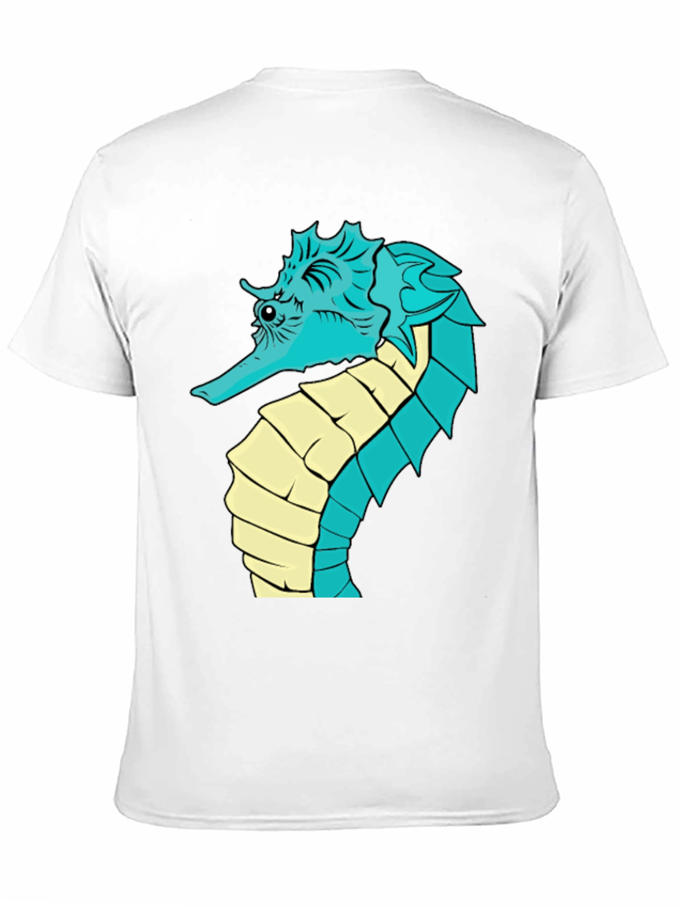 Seahorse Graphic T-Shirt - Unique Sea Creature Tee