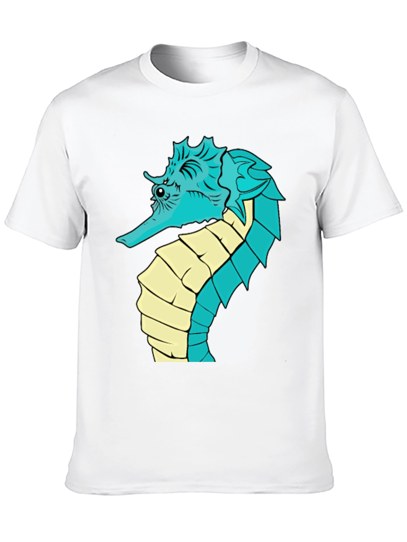 Seahorse Graphic T-Shirt - Unique Sea Creature Tee